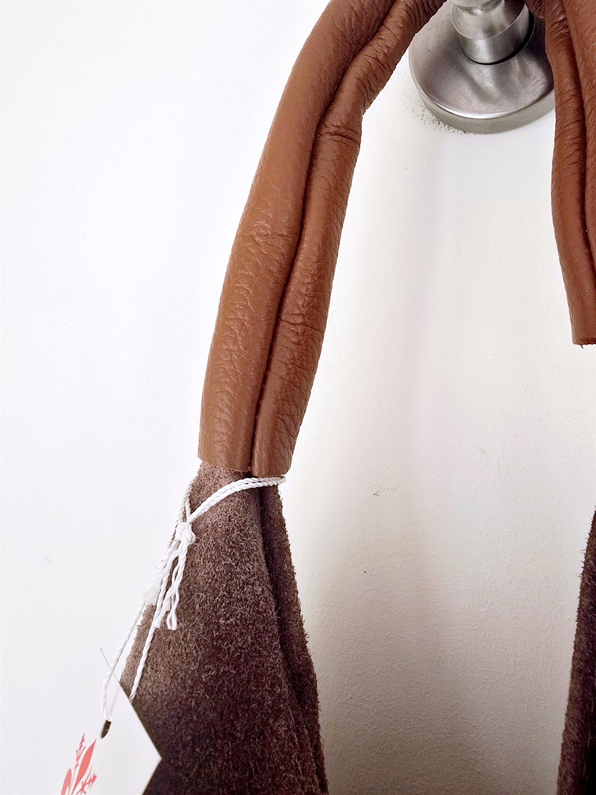 Sac à épaule XL 100% cuir taupe