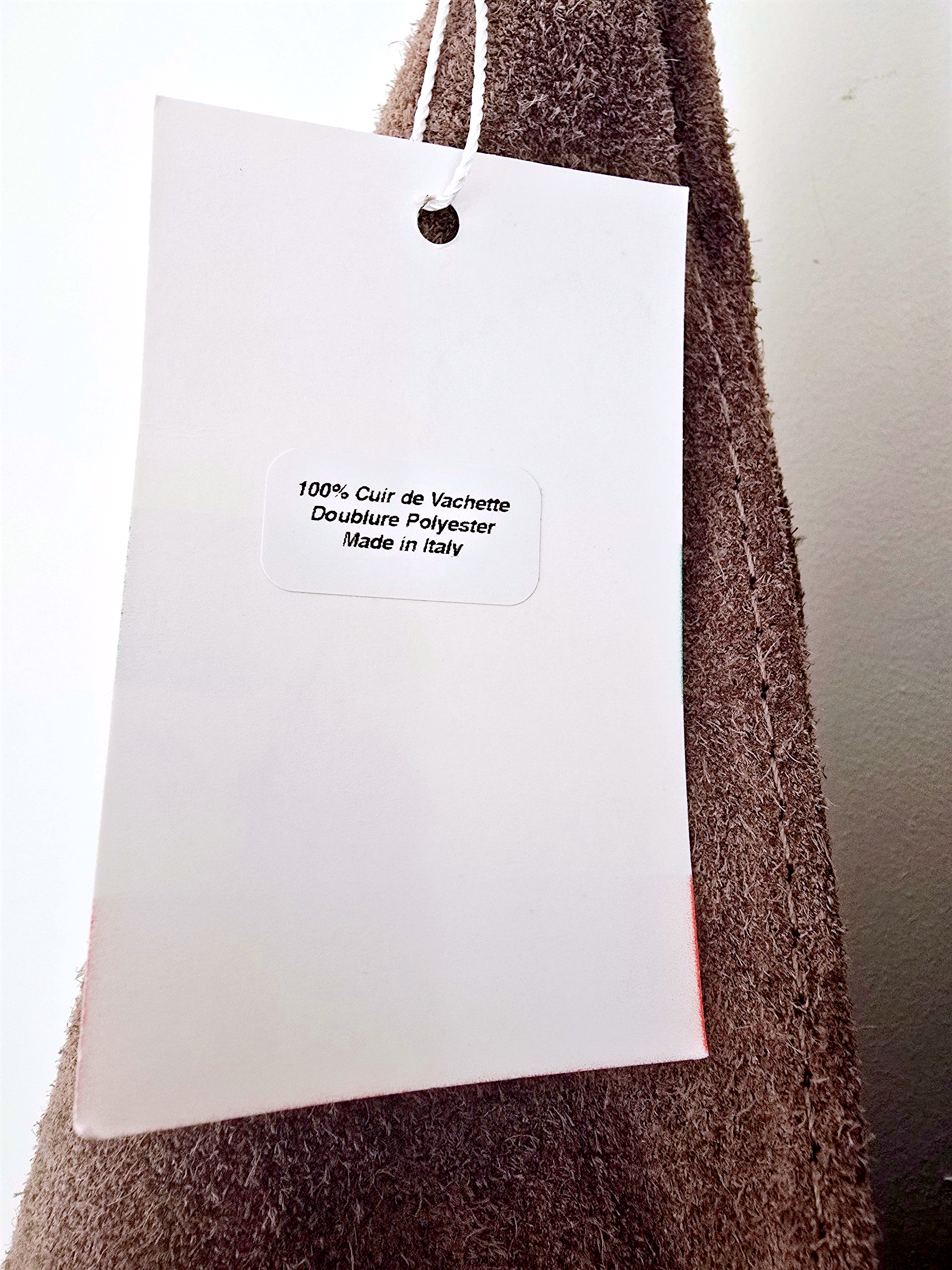 Sac à épaule XL 100% cuir taupe