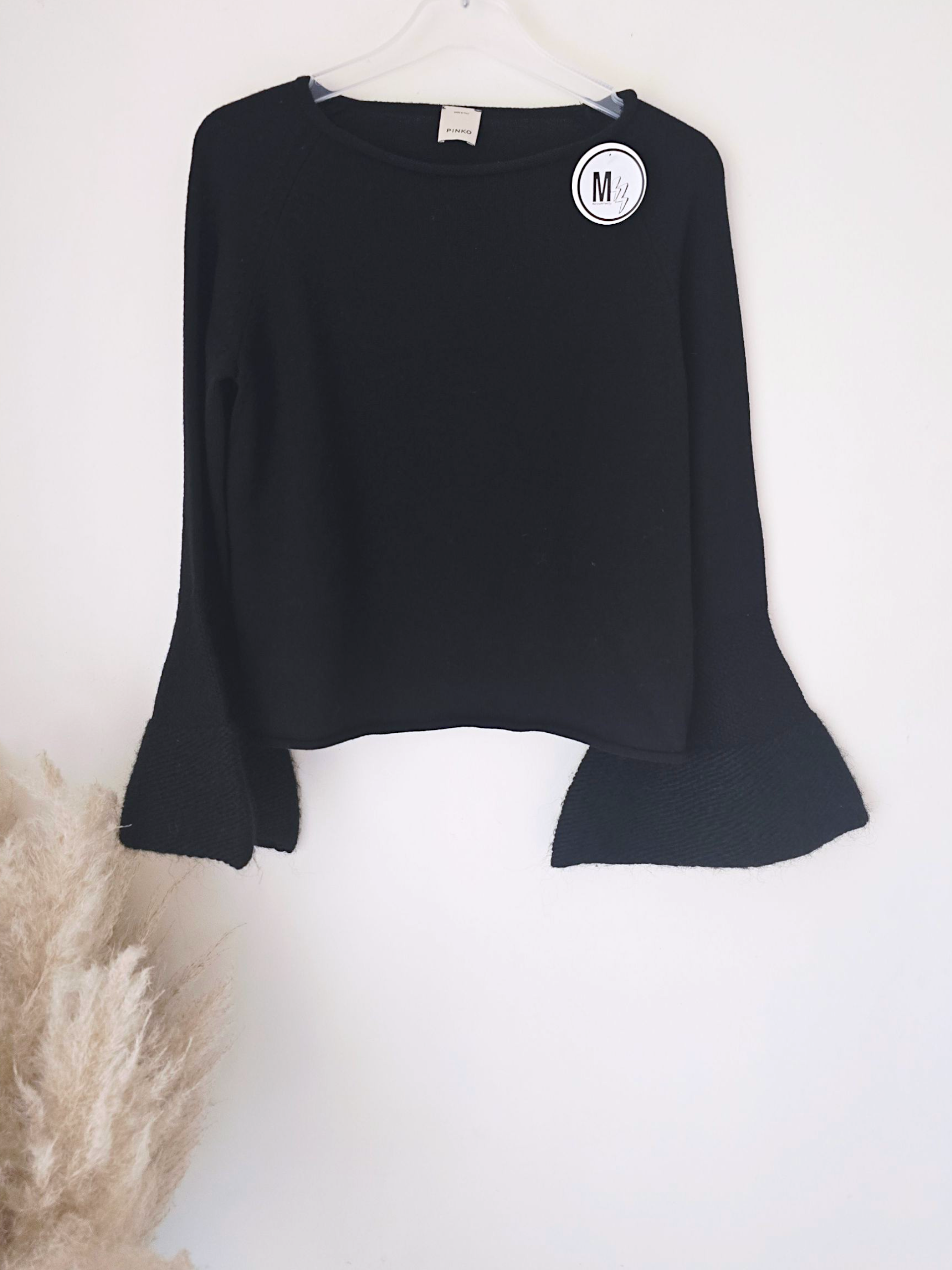 Pull noir à maille chaude - 𝐌𝐚𝐫𝐢𝐧𝐚𝟒𝟒𝐟𝐚𝐦𝐢𝐥𝐲