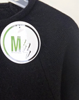 Pull noir à maille chaude - 𝐌𝐚𝐫𝐢𝐧𝐚𝟒𝟒𝐟𝐚𝐦𝐢𝐥𝐲