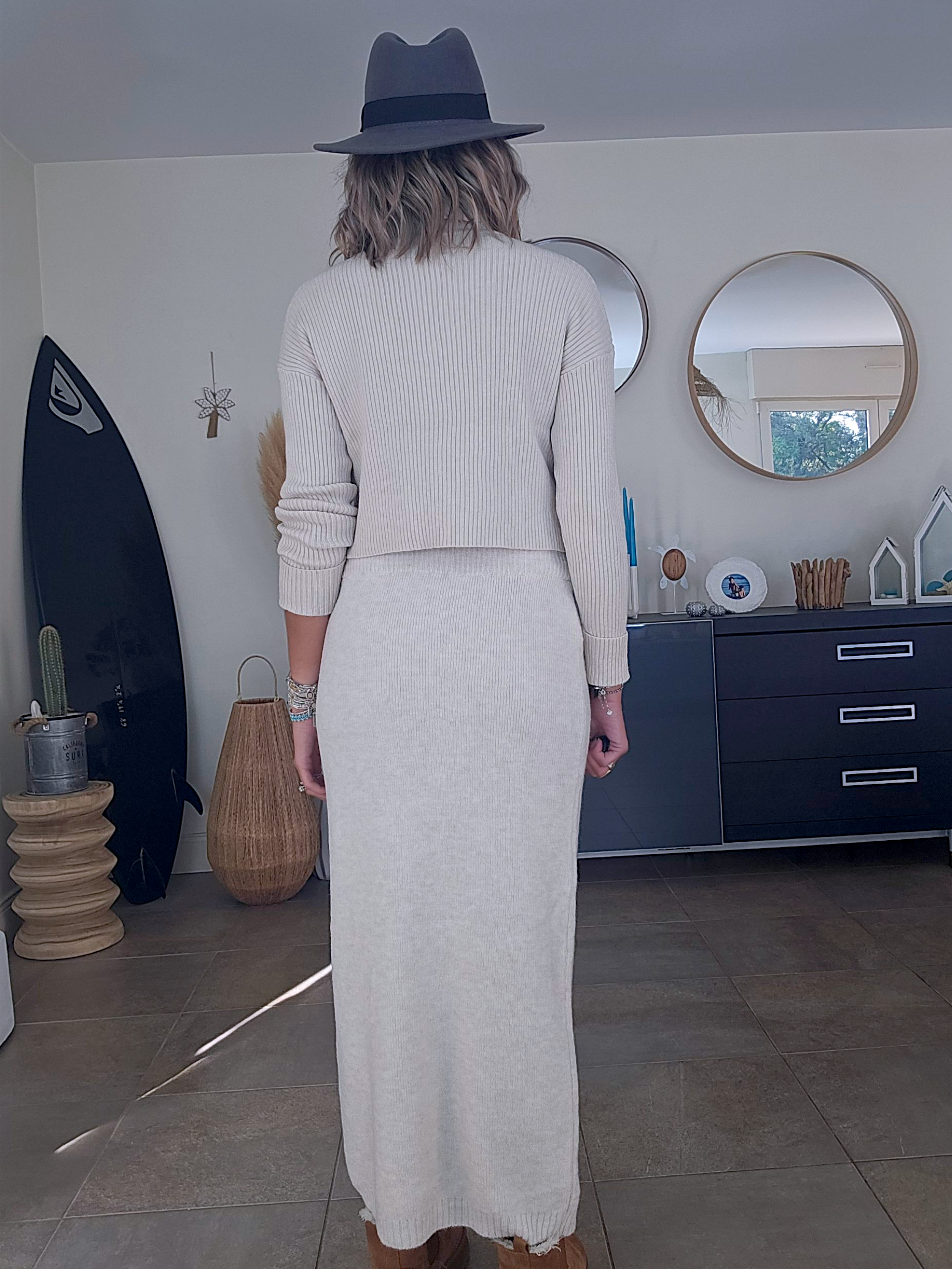 Jupe à maille - 𝐌𝐚𝐫𝐢𝐧𝐚𝟒𝟒𝐟𝐚𝐦𝐢𝐥𝐲