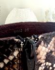 Santiags Amyna python 100% cuir