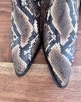 Santiags Amyna python 100% cuir
