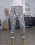Pantalon jeeging léopard
