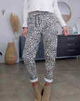 Pantalon jeeging léopard