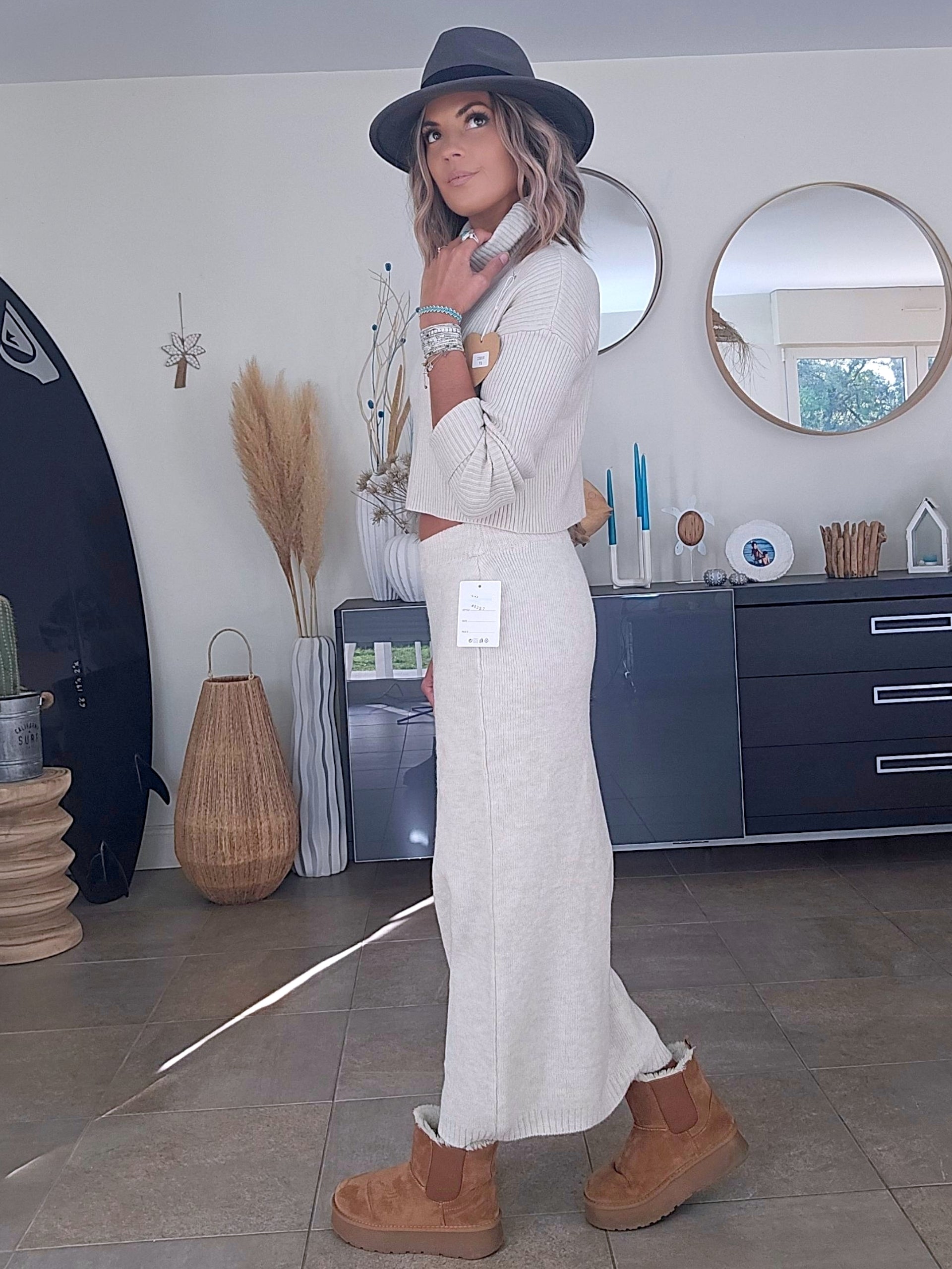 Jupe à maille - 𝐌𝐚𝐫𝐢𝐧𝐚𝟒𝟒𝐟𝐚𝐦𝐢𝐥𝐲