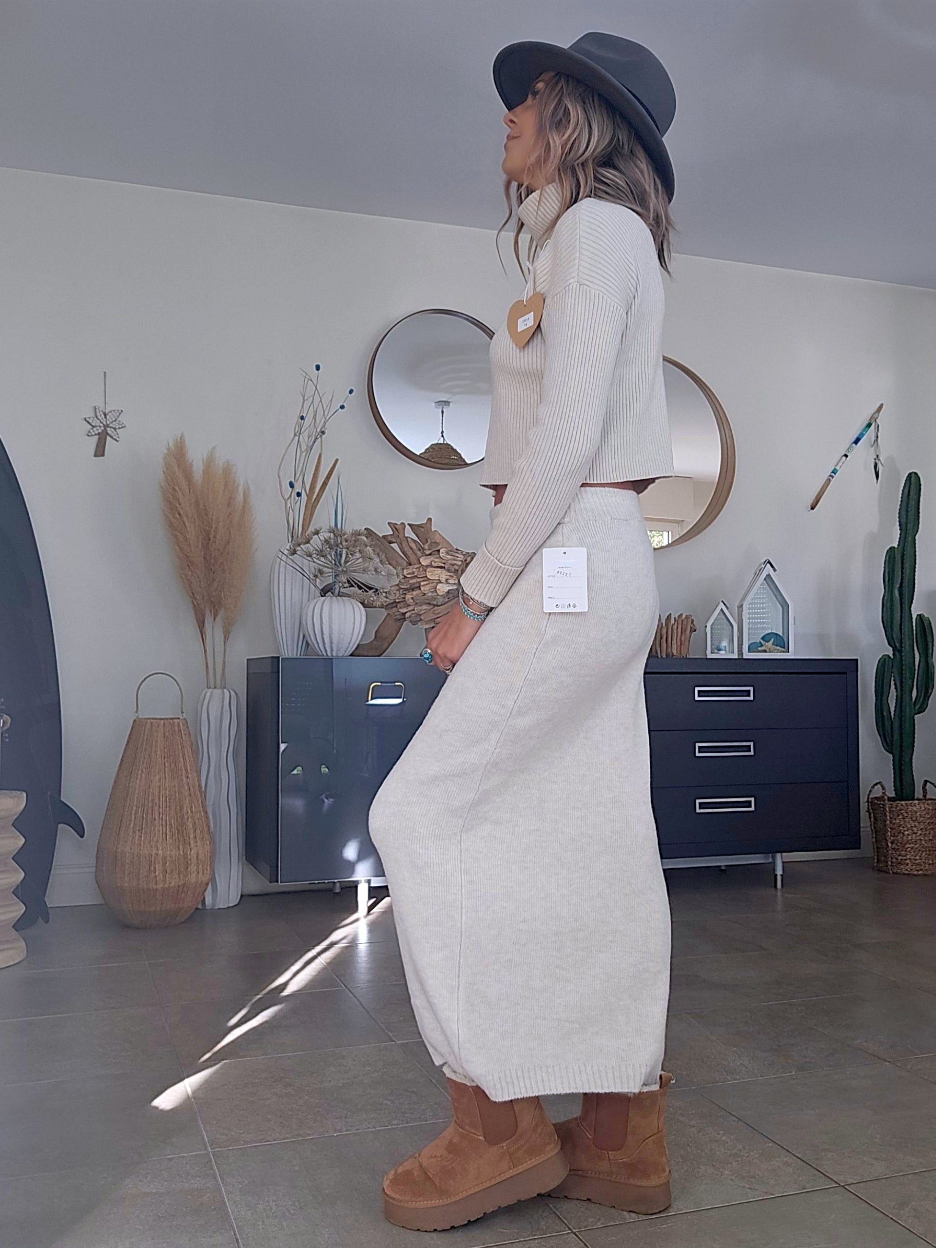 Jupe à maille - 𝐌𝐚𝐫𝐢𝐧𝐚𝟒𝟒𝐟𝐚𝐦𝐢𝐥𝐲