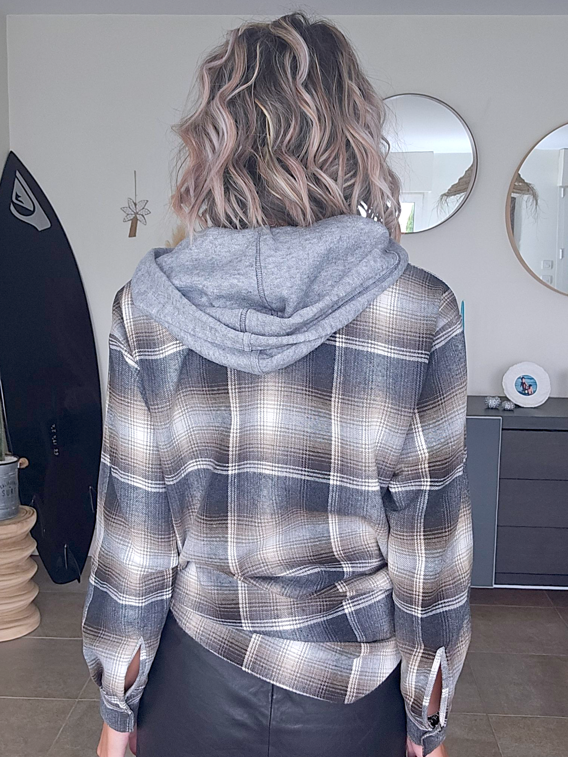 Chemise / surchemise à carreaux