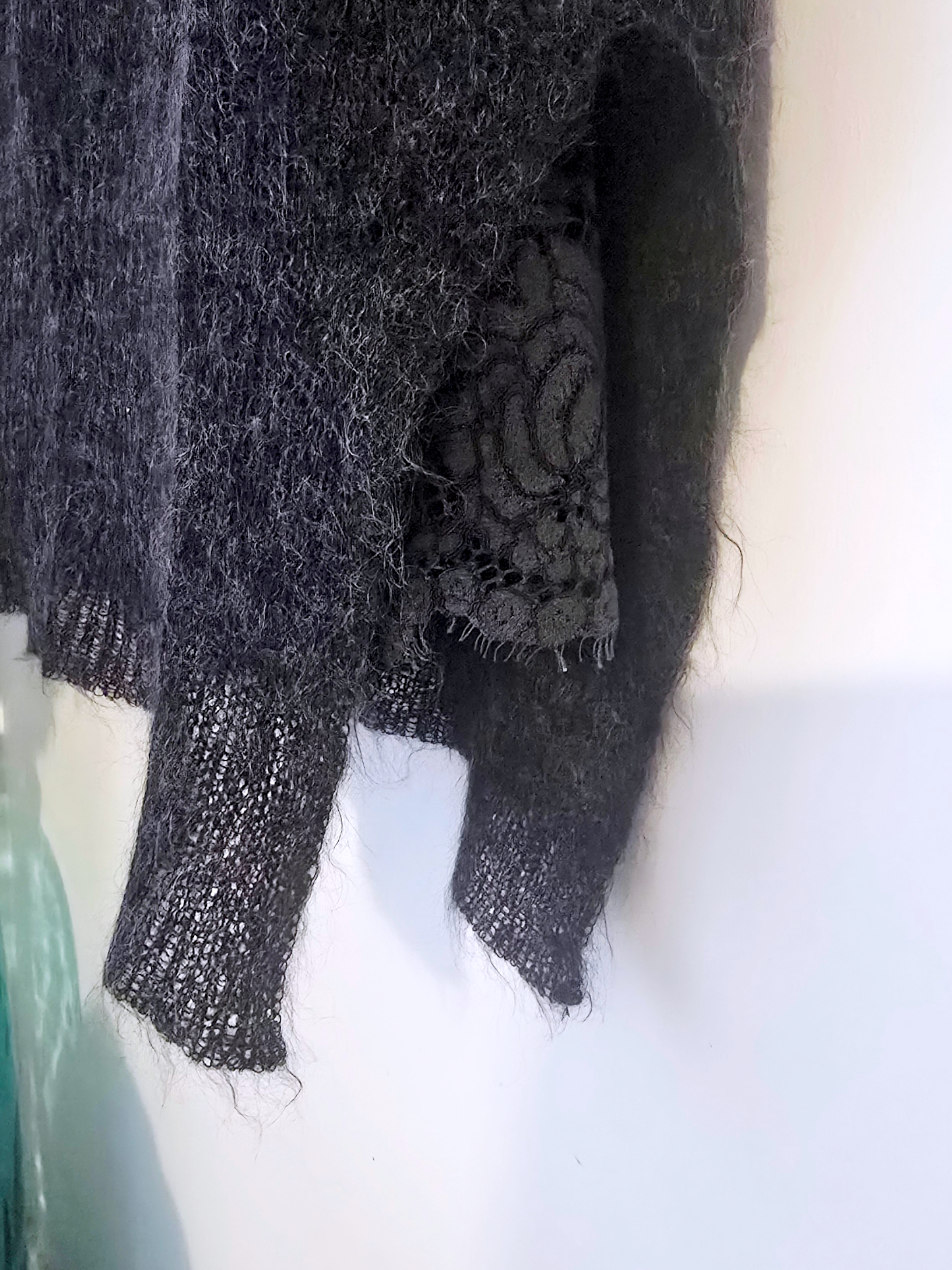 Robe pull gris anthracite