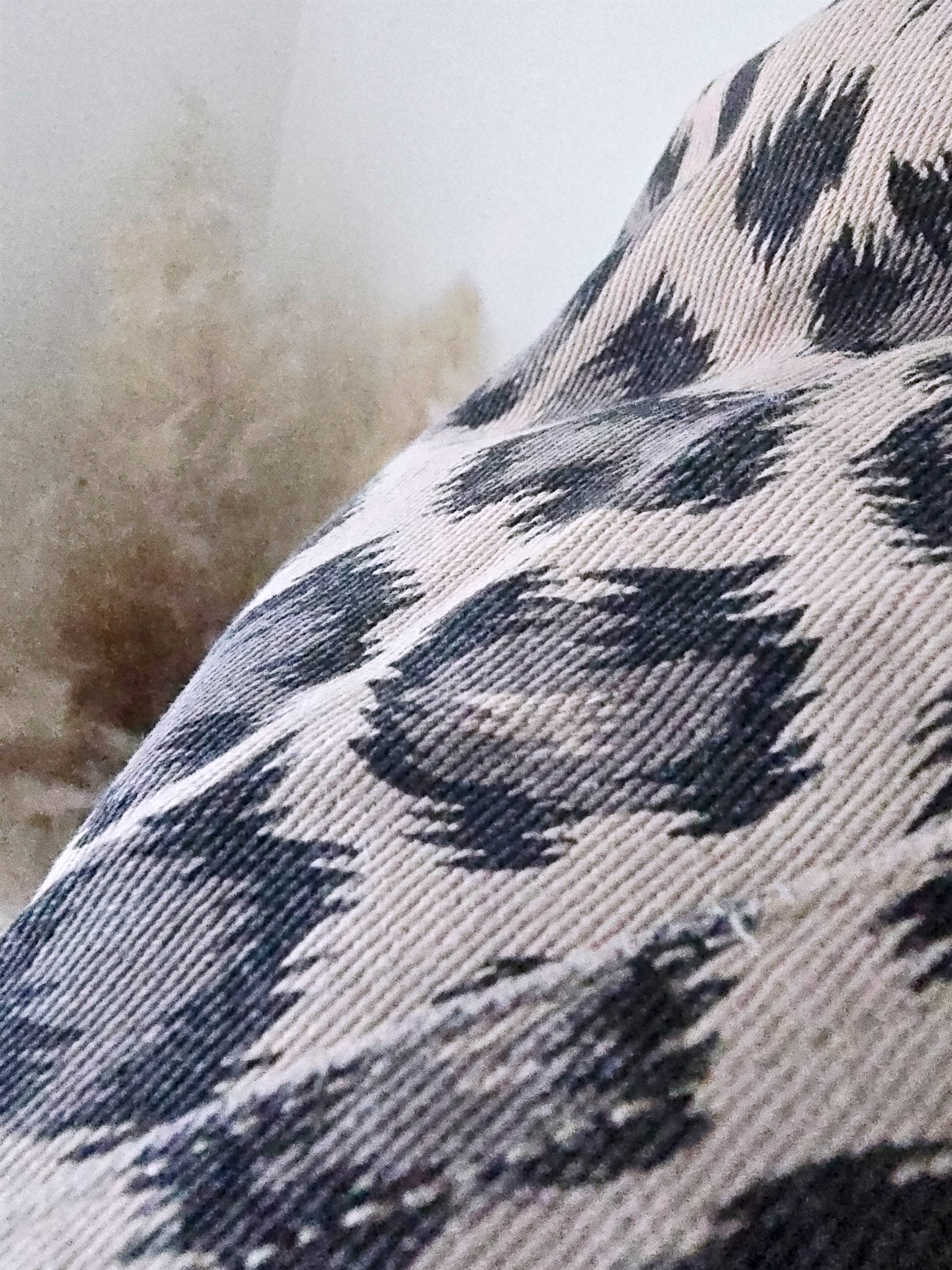 Pantalon carotte à imprimé léopard