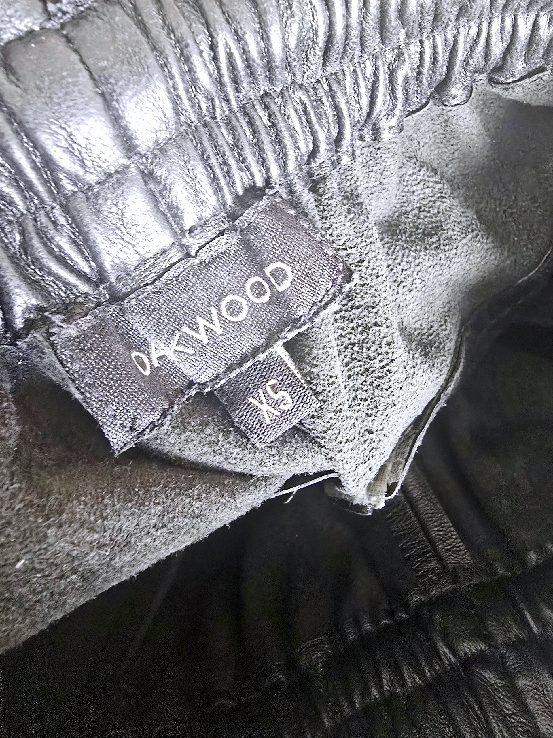 Jeeging noir 100% cuir