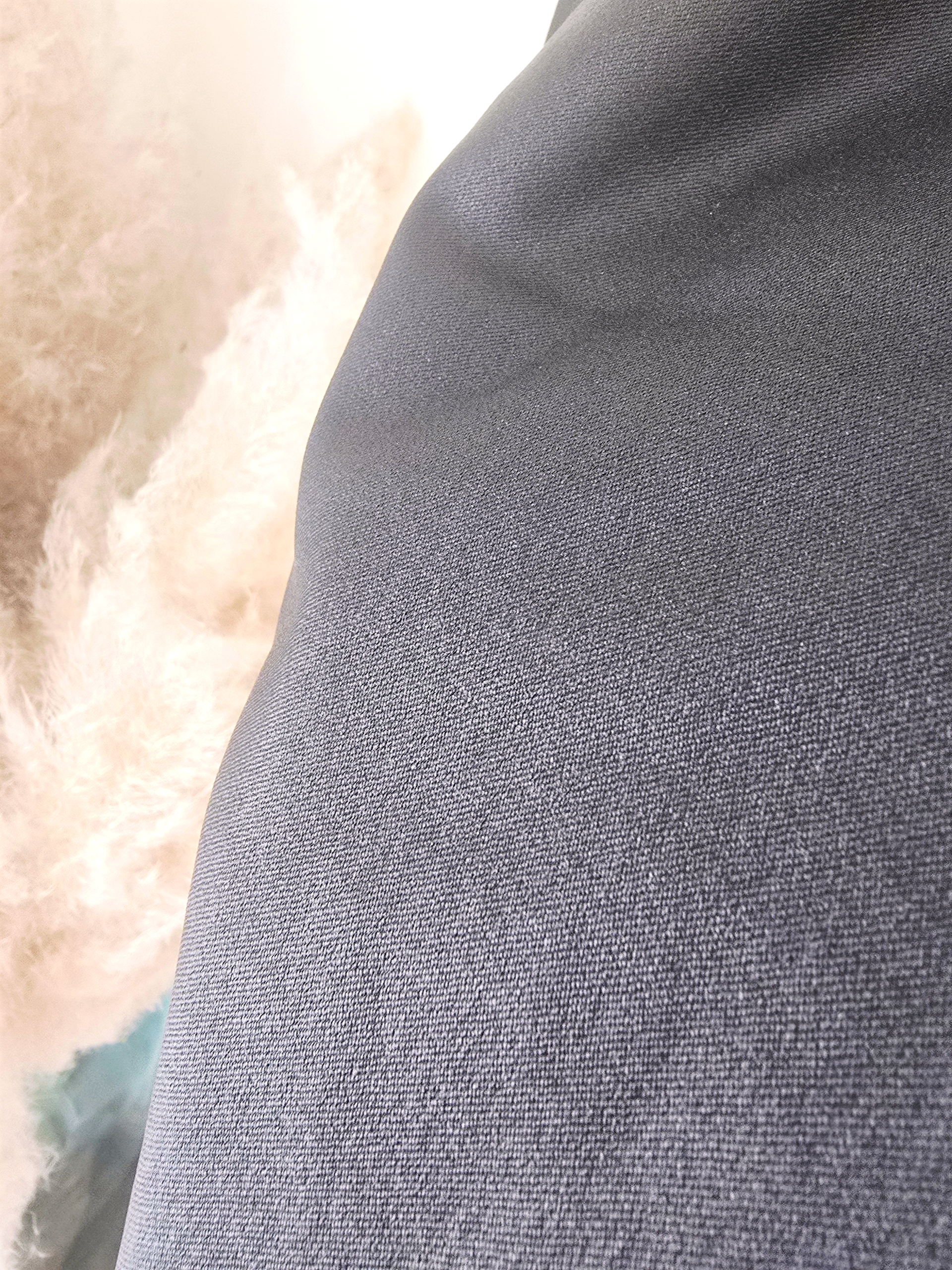 Pantalon slim huilé kaki