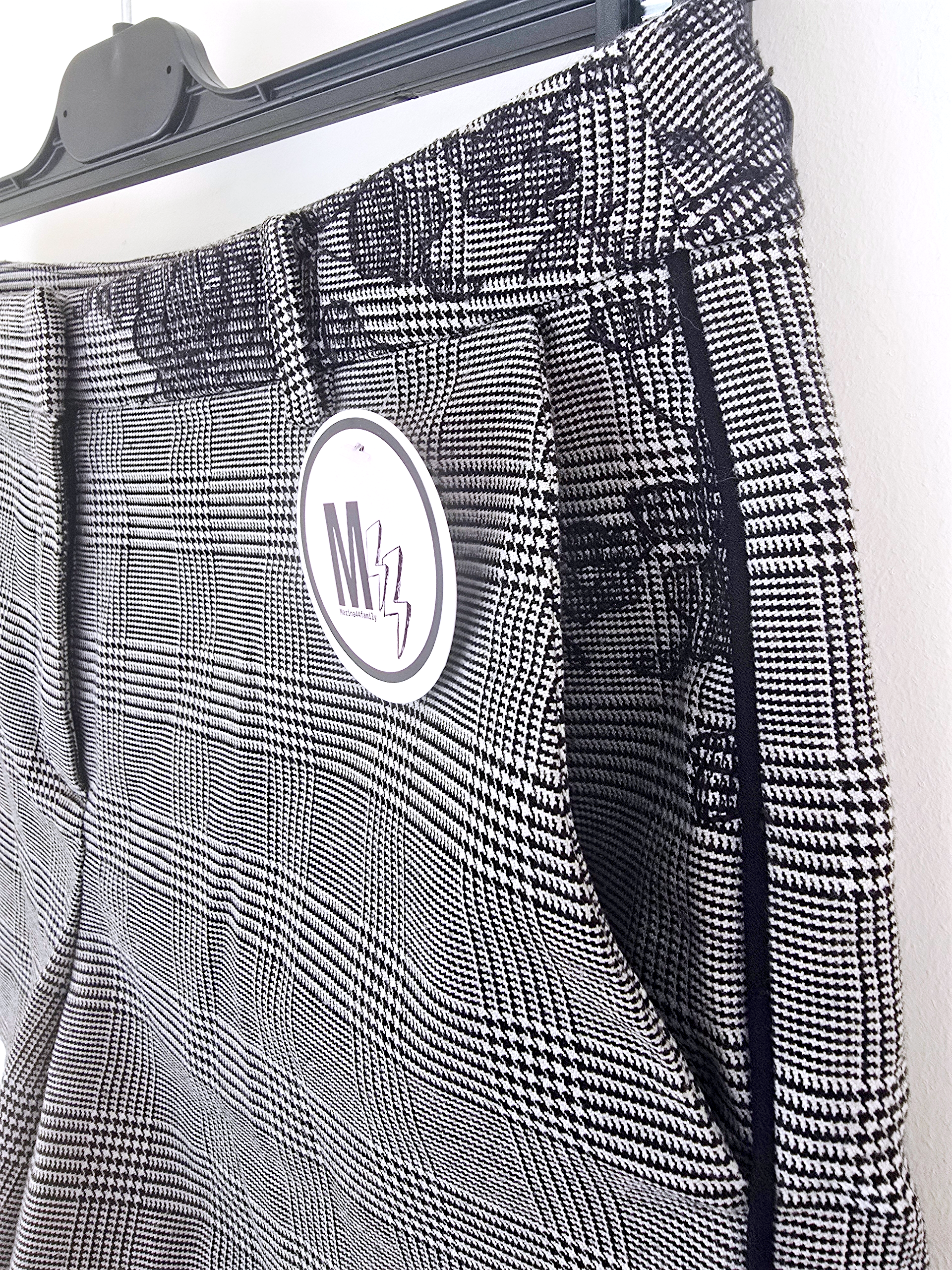 Short chic à carreaux