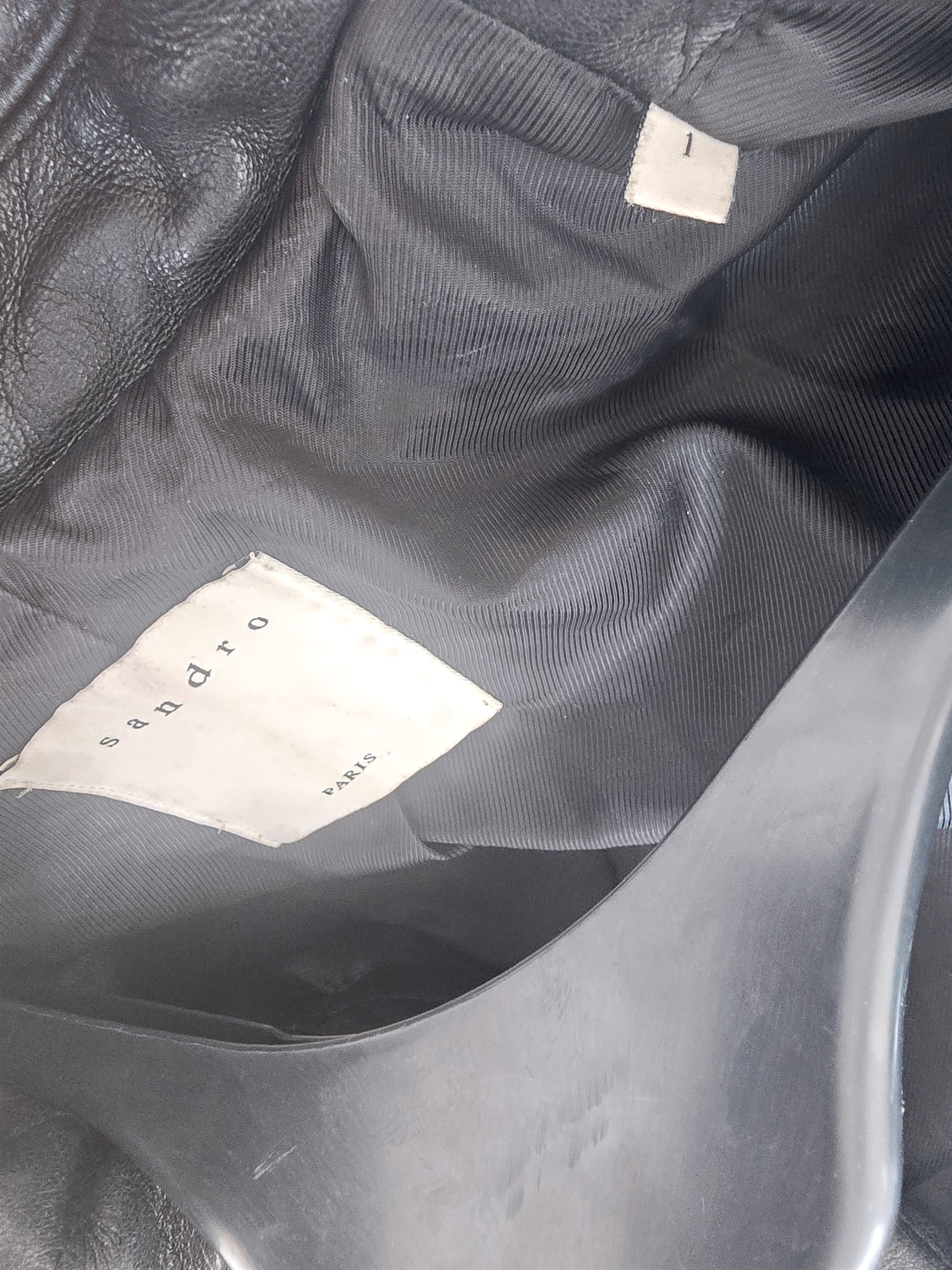 Perfecto noir matelassé 100% cuir