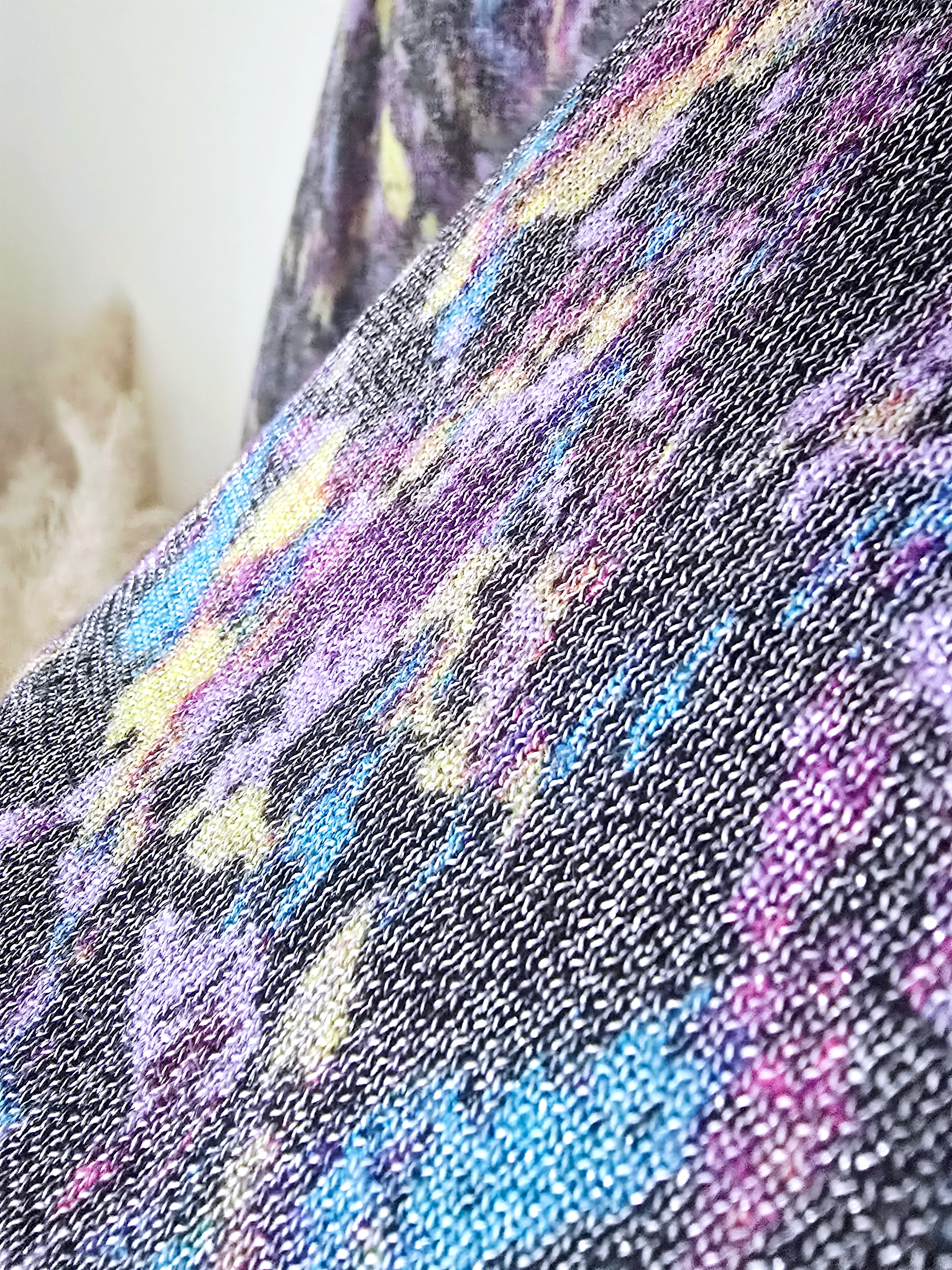 Pull souple à imprimé 80's