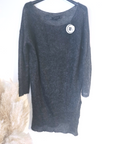 Robe pull gris anthracite