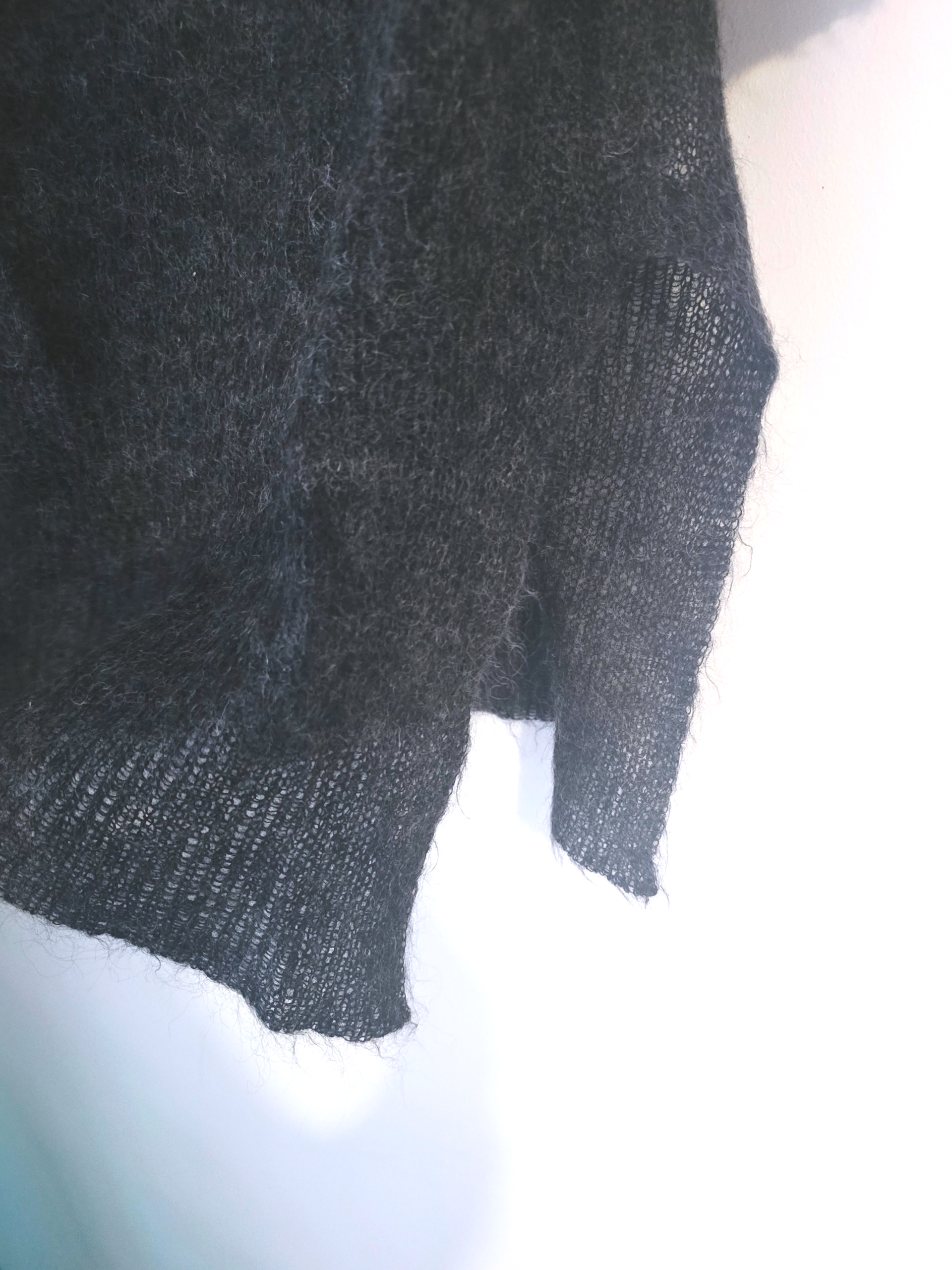 Robe pull gris anthracite