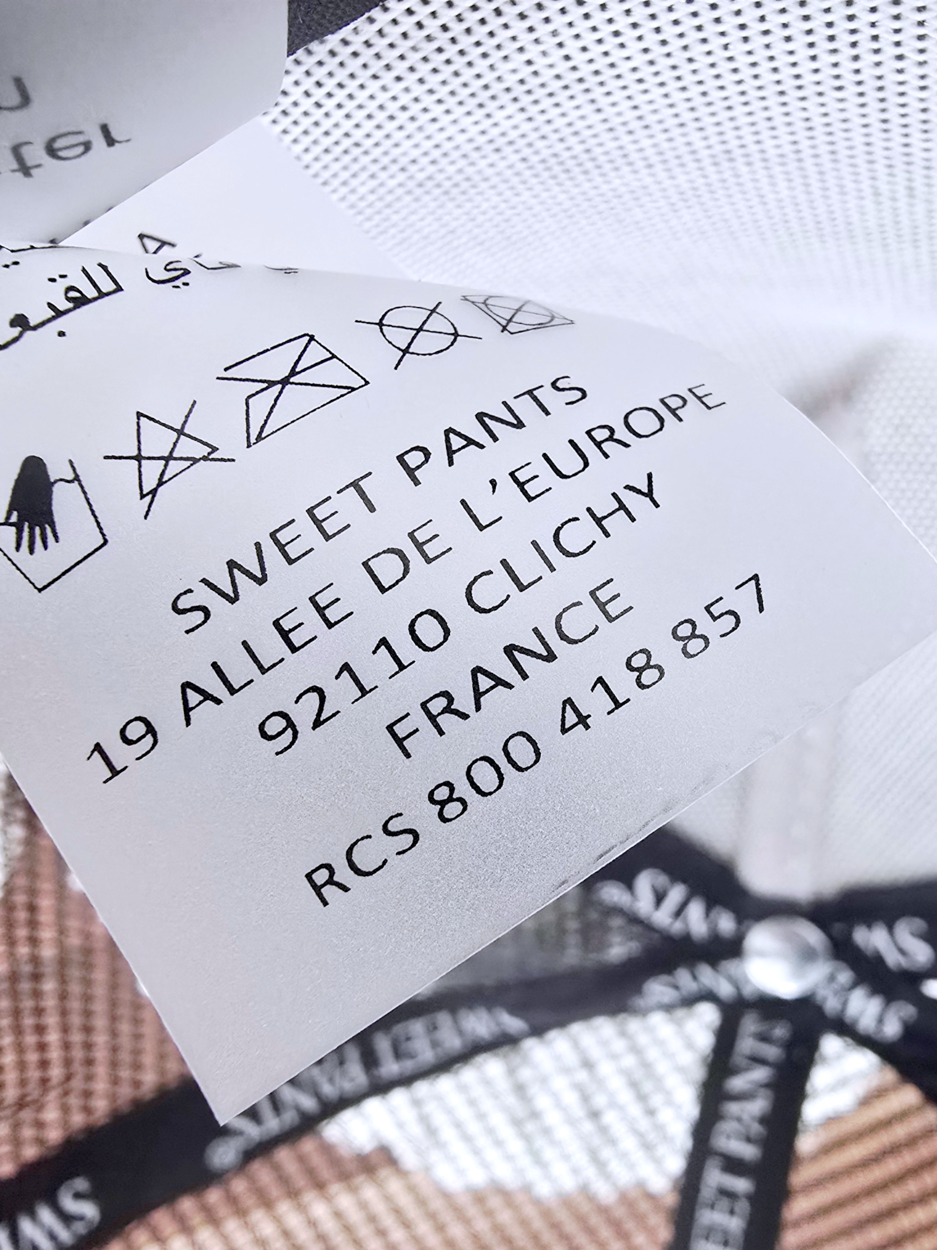 Casquette Home run print Sweet Pants