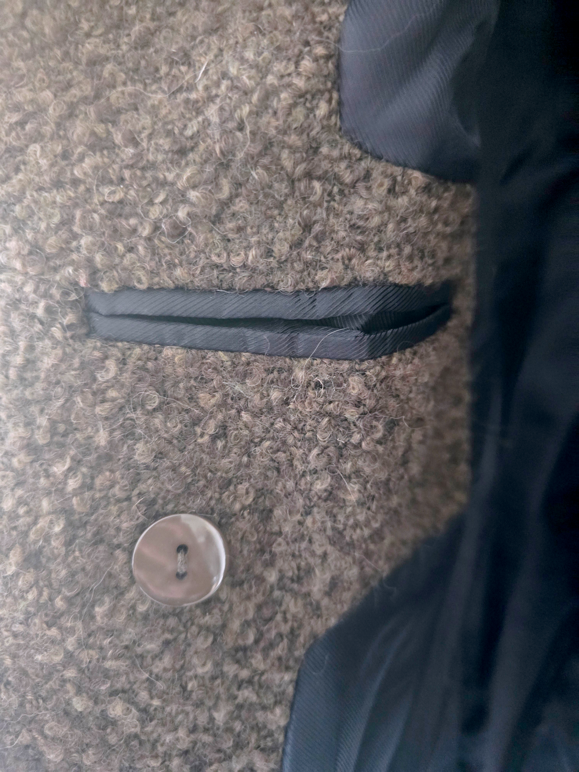 Manteau bouclette kaki