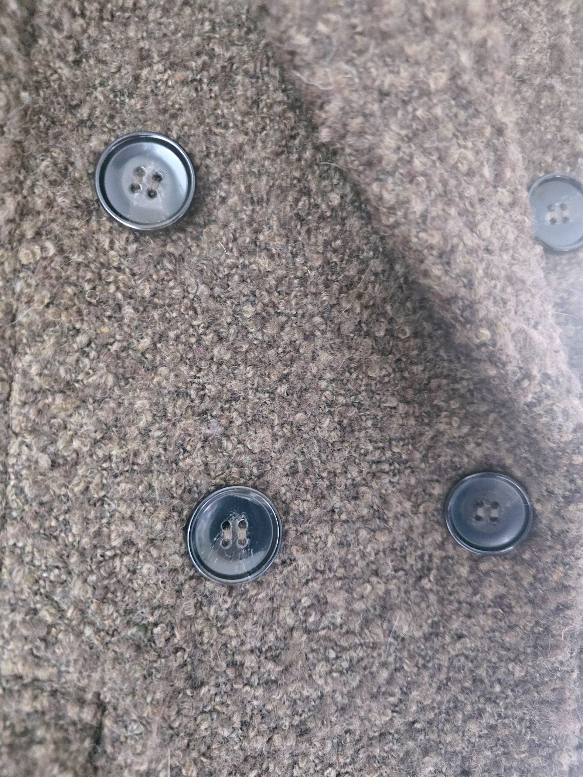 Manteau bouclette kaki