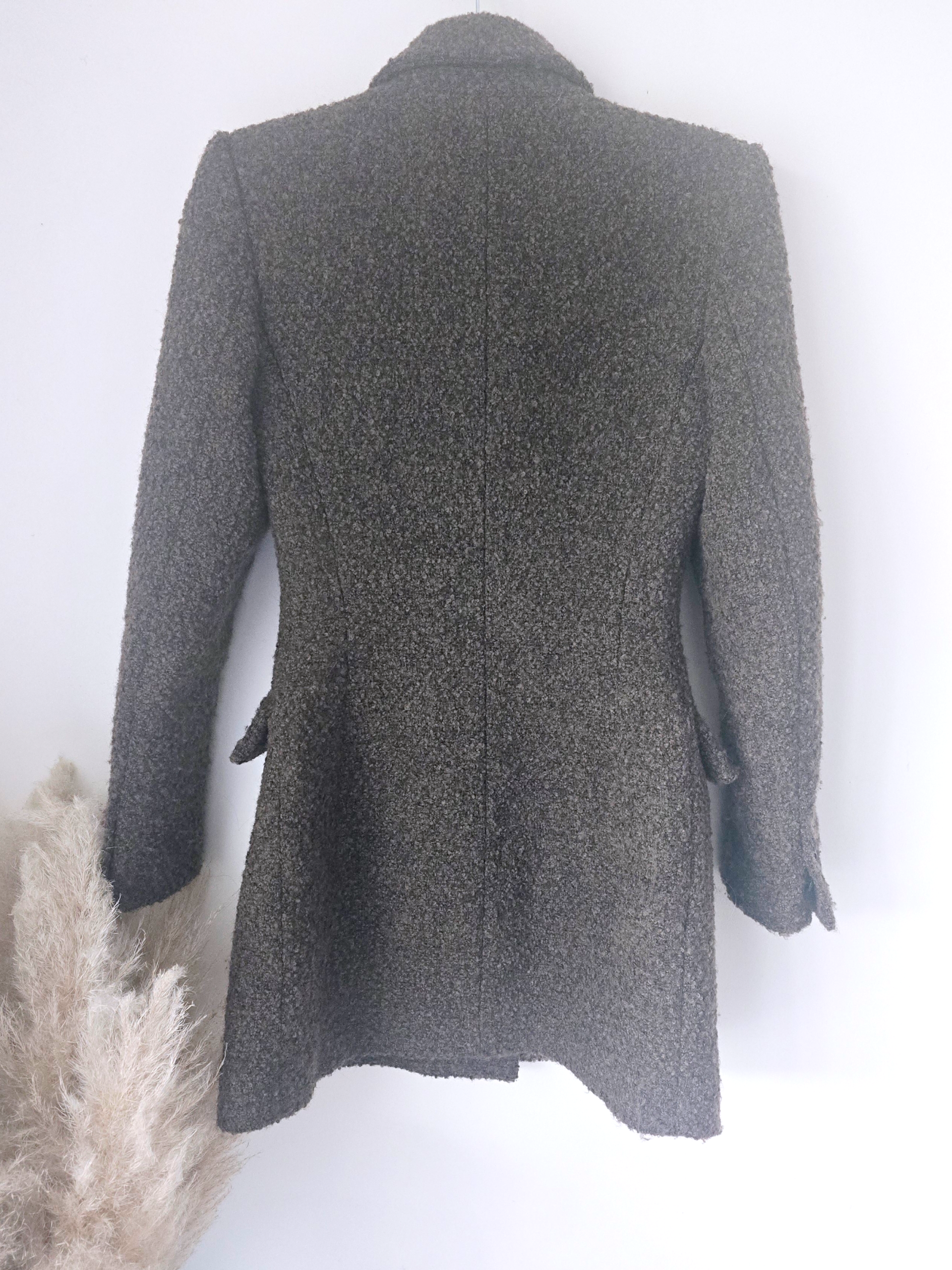 Manteau bouclette kaki