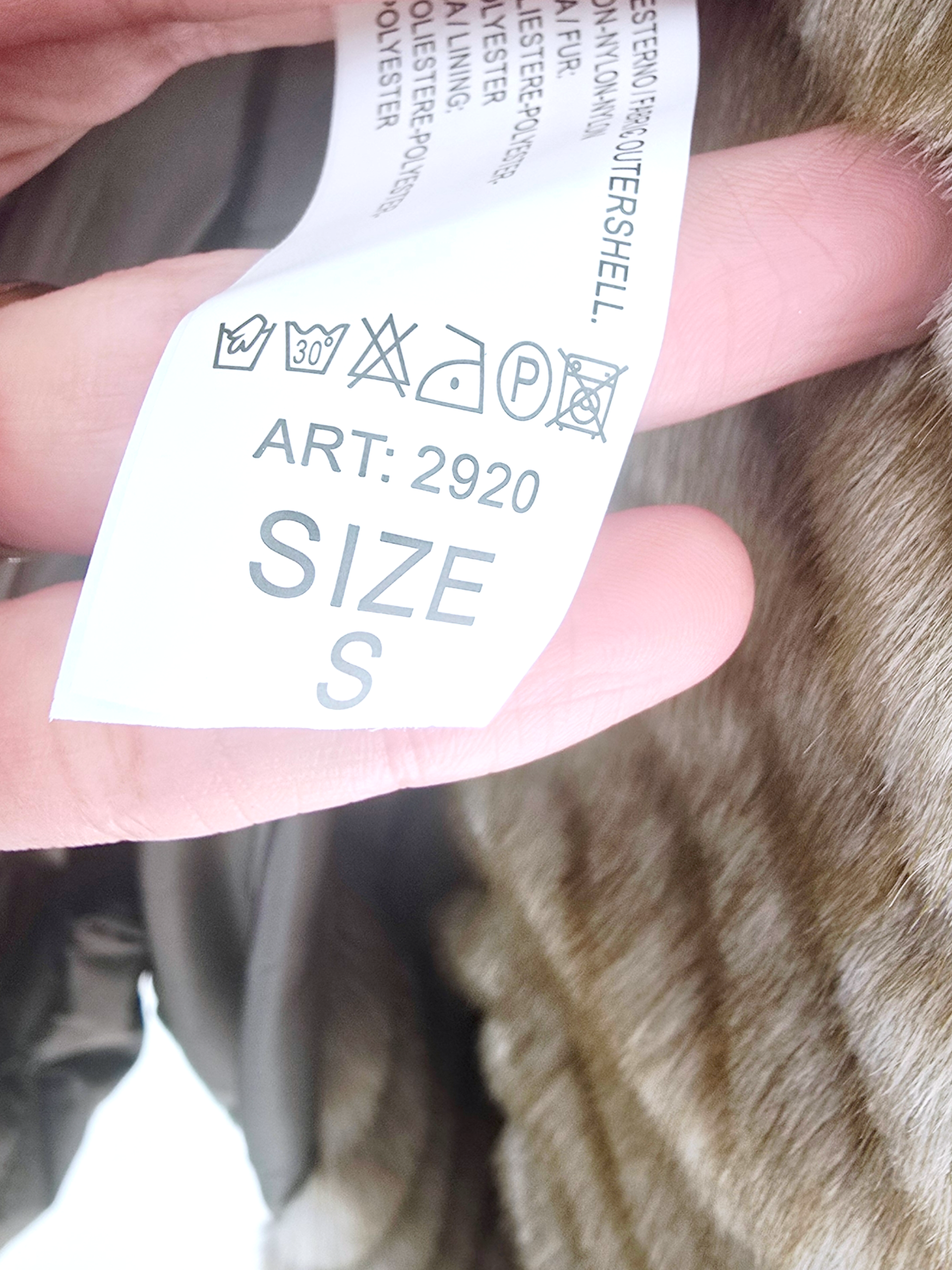 Doudoune matelassée kaki