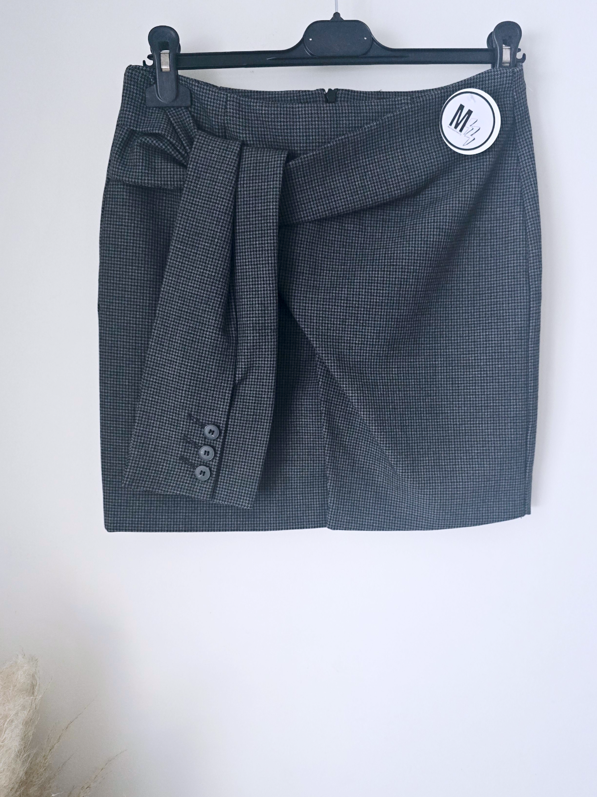 Jupe originale noire et grise