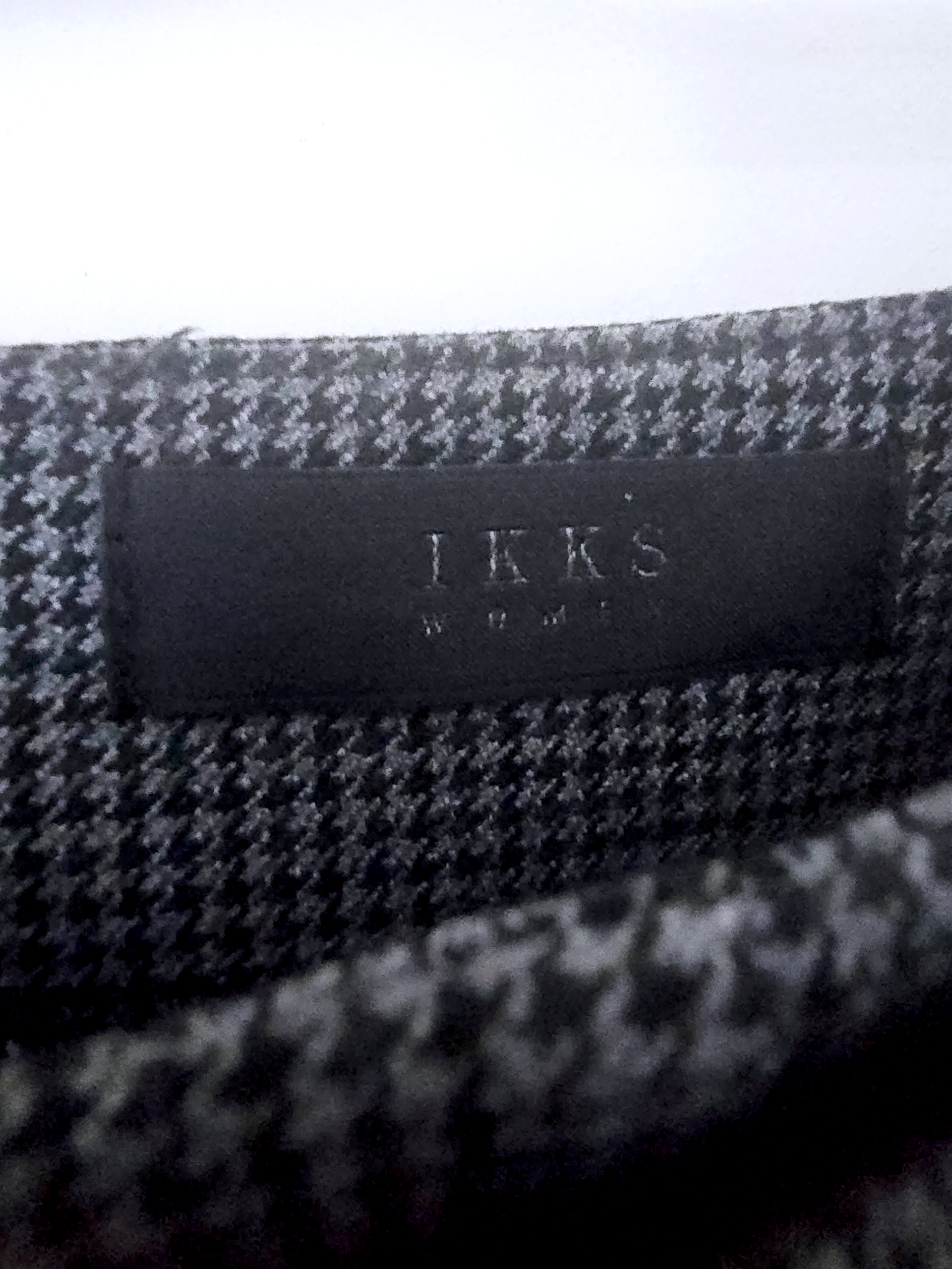 Jupe originale noire et grise