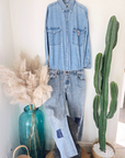 Combinaison en jean boyfriend - 𝐌𝐚𝐫𝐢𝐧𝐚𝟒𝟒𝐟𝐚𝐦𝐢𝐥𝐲