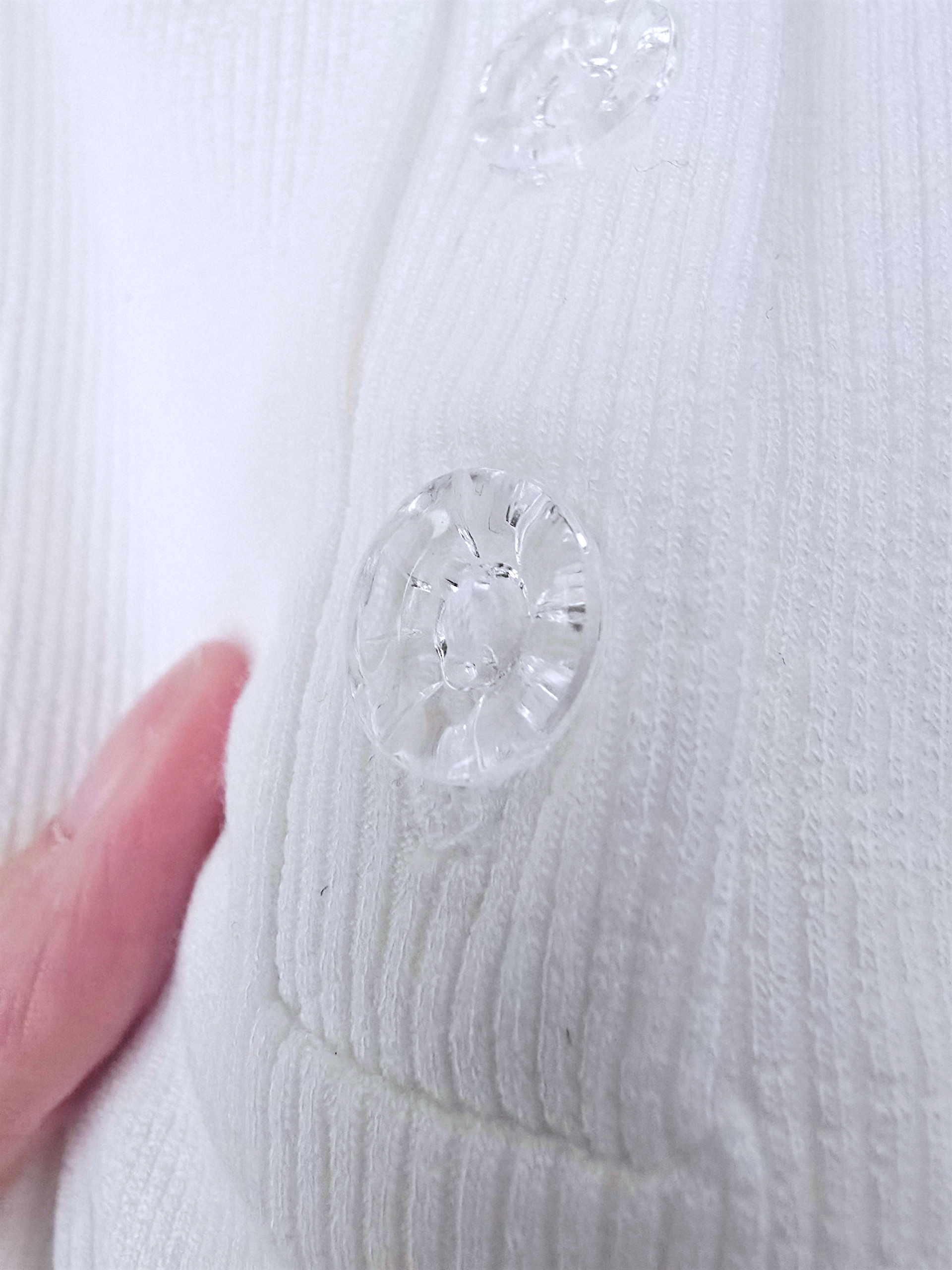 T-shirt côtelé blanc - 𝐌𝐚𝐫𝐢𝐧𝐚𝟒𝟒𝐟𝐚𝐦𝐢𝐥𝐲
