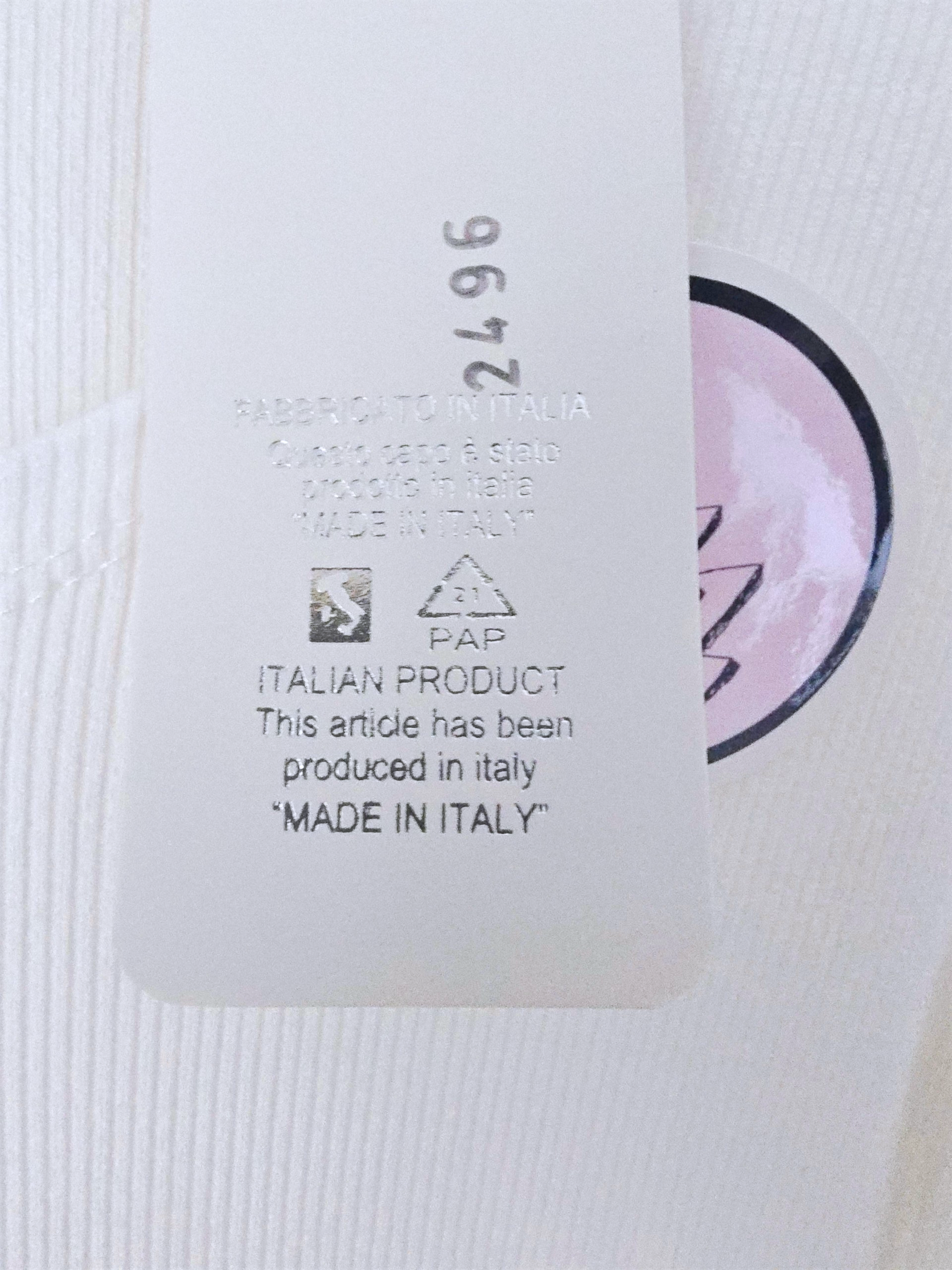 T-shirt côtelé blanc - 𝐌𝐚𝐫𝐢𝐧𝐚𝟒𝟒𝐟𝐚𝐦𝐢𝐥𝐲