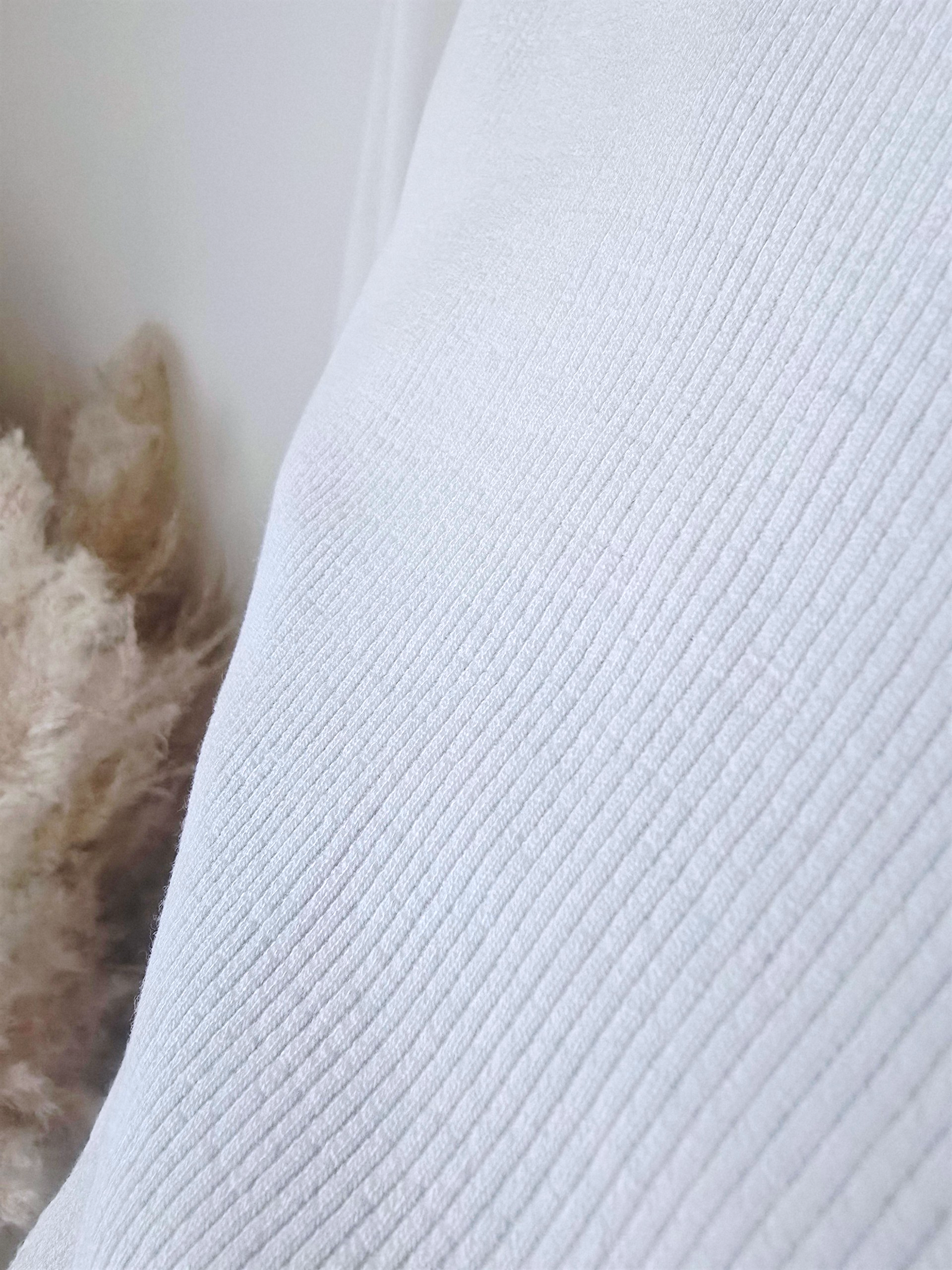 T-shirt côtelé blanc - 𝐌𝐚𝐫𝐢𝐧𝐚𝟒𝟒𝐟𝐚𝐦𝐢𝐥𝐲