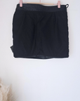 Jupe noire 100% cuir d'agneau - 𝐌𝐚𝐫𝐢𝐧𝐚𝟒𝟒𝐟𝐚𝐦𝐢𝐥𝐲