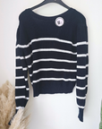 Pull double sens marinière - 𝐌𝐚𝐫𝐢𝐧𝐚𝟒𝟒𝐟𝐚𝐦𝐢𝐥𝐲
