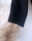 Cardigan noir à boucle dorée - 𝐌𝐚𝐫𝐢𝐧𝐚𝟒𝟒𝐟𝐚𝐦𝐢𝐥𝐲