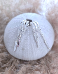 Boucles d'oreilles pendentes argentées acier inoxydable - 𝐌𝐚𝐫𝐢𝐧𝐚𝟒𝟒𝐟𝐚𝐦𝐢𝐥𝐲