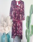 Robe 7/8è aubergine - 𝐌𝐚𝐫𝐢𝐧𝐚𝟒𝟒𝐟𝐚𝐦𝐢𝐥𝐲