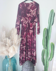 Robe 7/8è aubergine - 𝐌𝐚𝐫𝐢𝐧𝐚𝟒𝟒𝐟𝐚𝐦𝐢𝐥𝐲