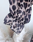 Robe 7/8è  imprimé léopard - 𝐌𝐚𝐫𝐢𝐧𝐚𝟒𝟒𝐟𝐚𝐦𝐢𝐥𝐲