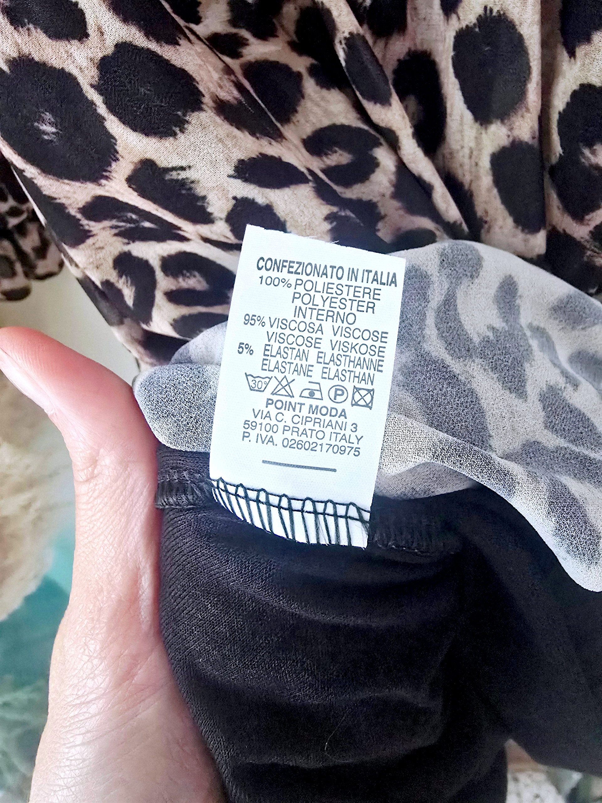 Robe 7/8è  imprimé léopard - 𝐌𝐚𝐫𝐢𝐧𝐚𝟒𝟒𝐟𝐚𝐦𝐢𝐥𝐲