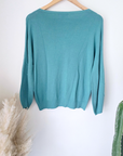Pull bleu à maille fine - 𝐌𝐚𝐫𝐢𝐧𝐚𝟒𝟒𝐟𝐚𝐦𝐢𝐥𝐲