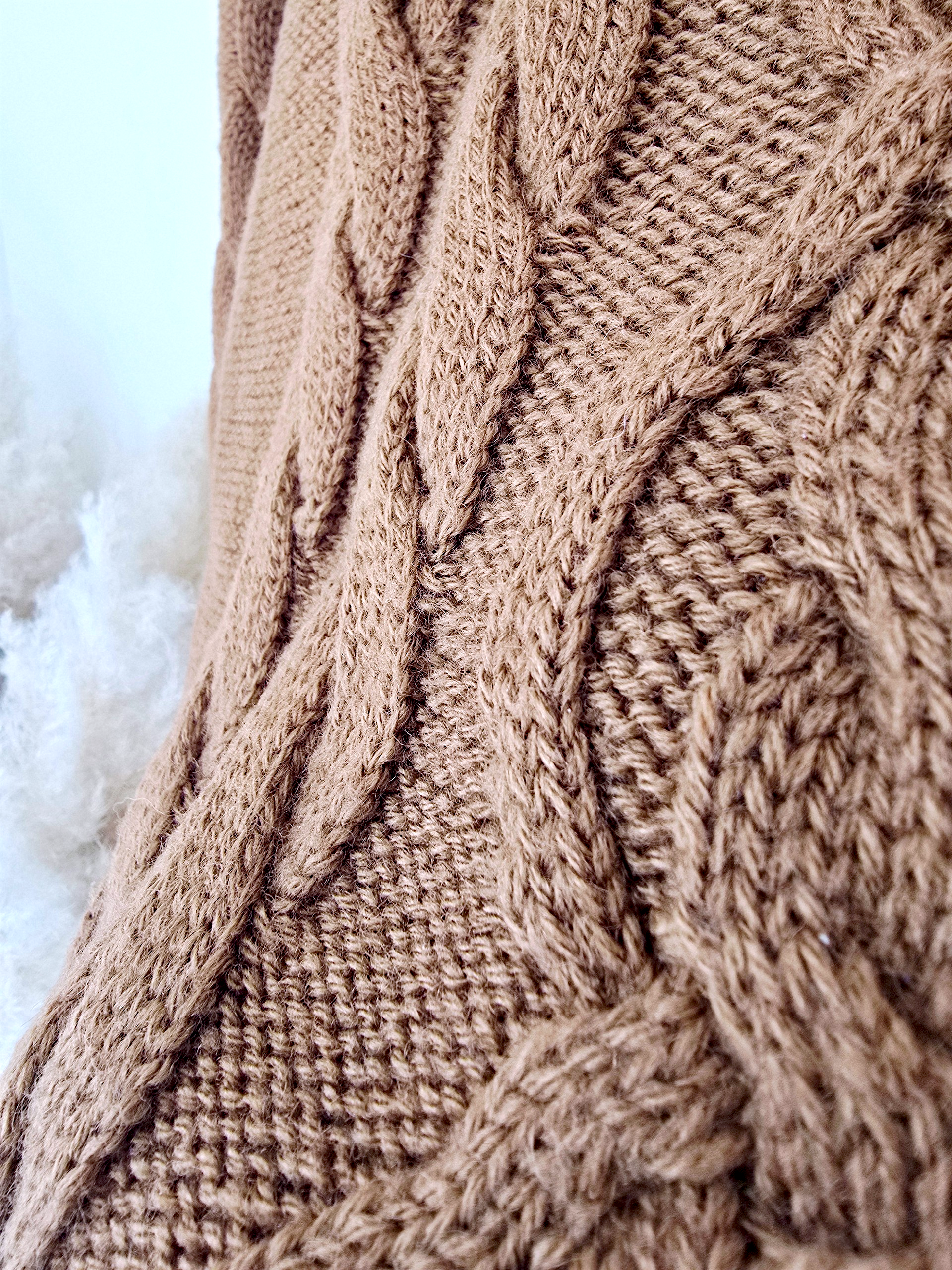 Robe pull de couleur tabac - 𝐌𝐚𝐫𝐢𝐧𝐚𝟒𝟒𝐟𝐚𝐦𝐢𝐥𝐲