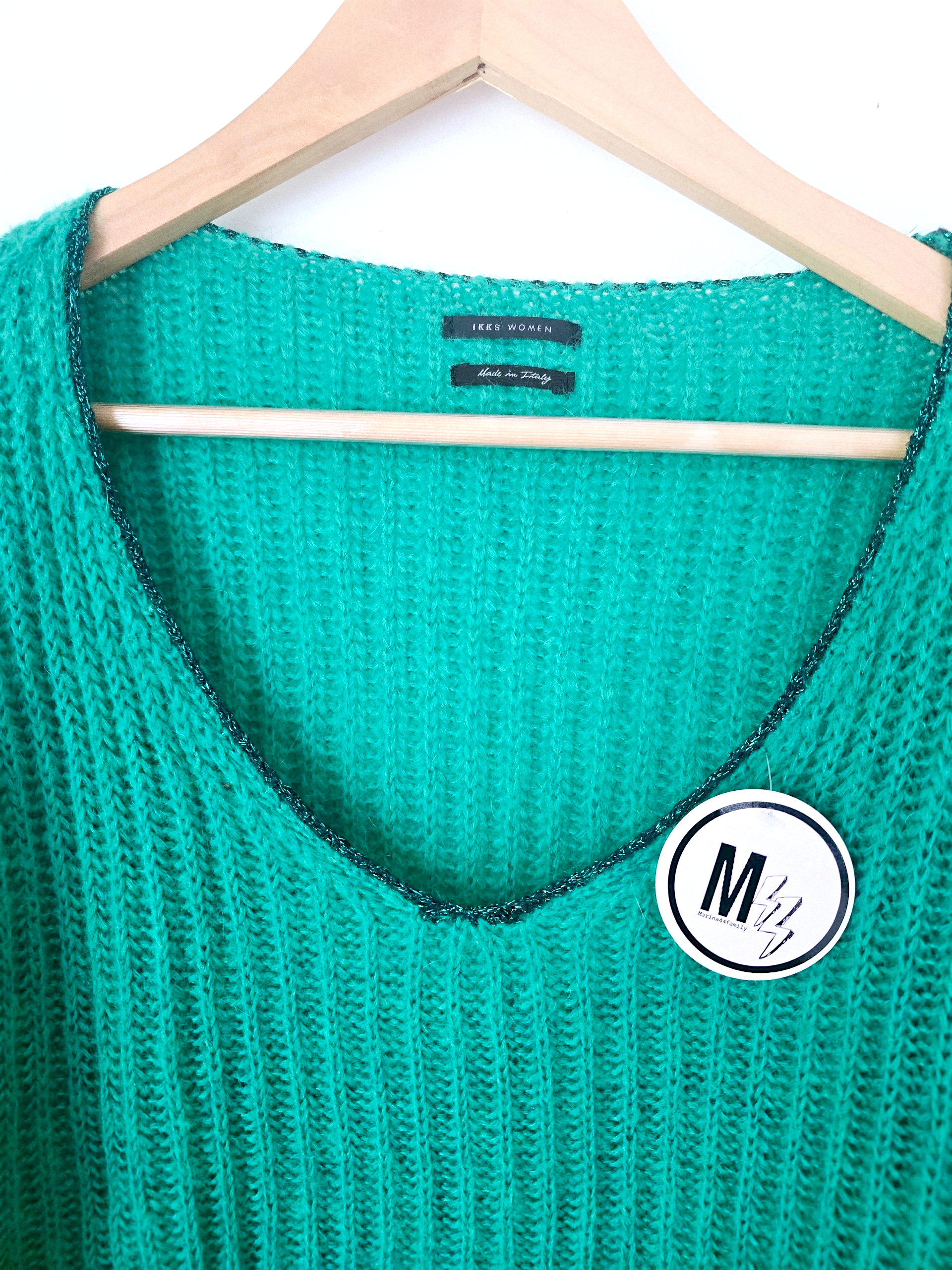 Pull vert à maille douce et chaude - 𝐌𝐚𝐫𝐢𝐧𝐚𝟒𝟒𝐟𝐚𝐦𝐢𝐥𝐲