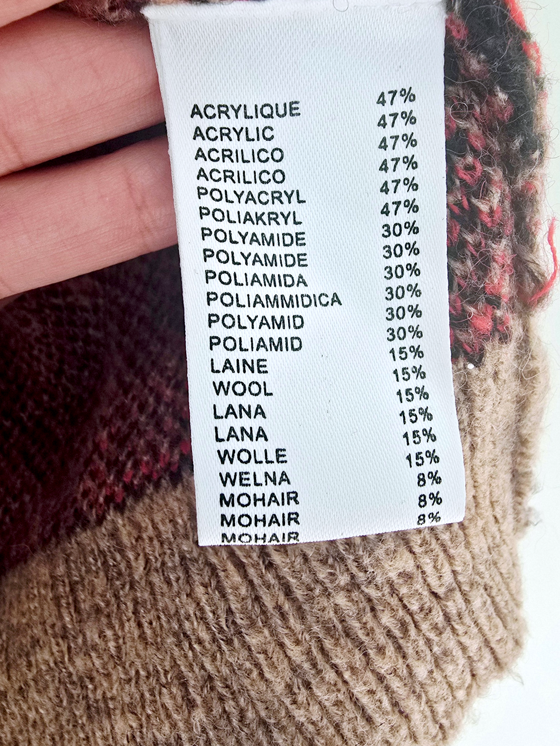 Pull vintage à maille chaude et douce - 𝐌𝐚𝐫𝐢𝐧𝐚𝟒𝟒𝐟𝐚𝐦𝐢𝐥𝐲