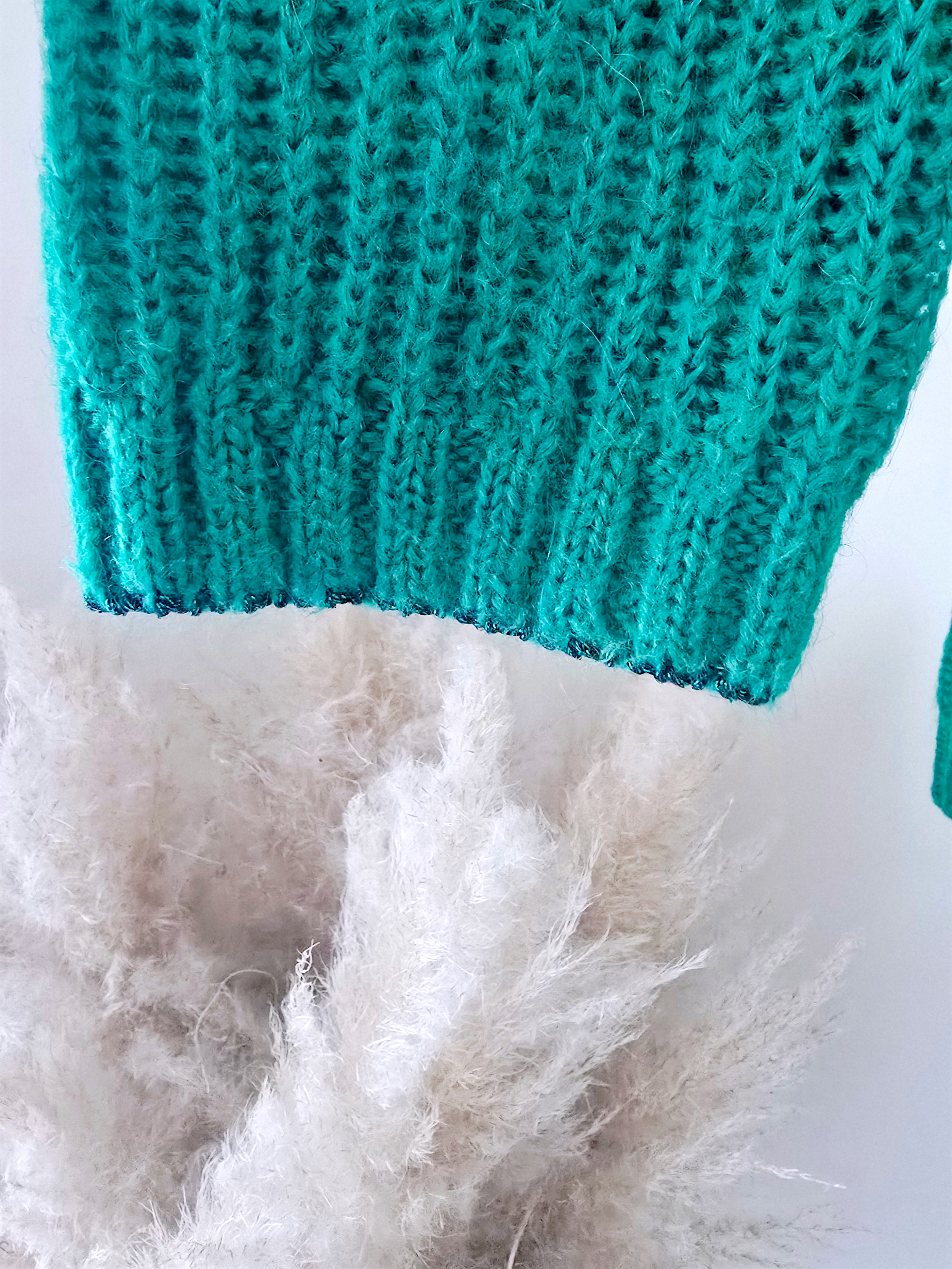 Pull vert à maille douce et chaude - 𝐌𝐚𝐫𝐢𝐧𝐚𝟒𝟒𝐟𝐚𝐦𝐢𝐥𝐲