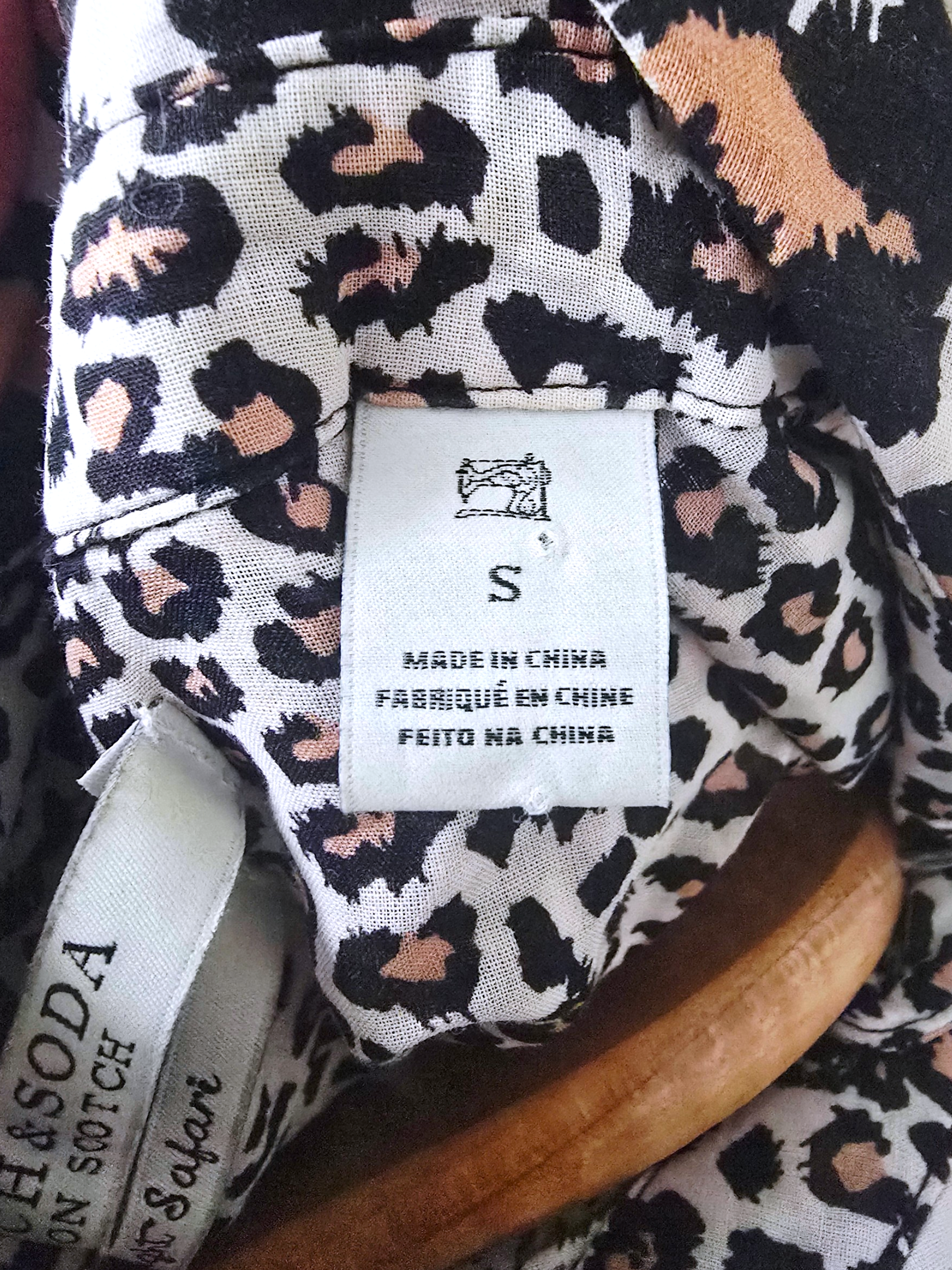 Chemise en coton à imprimé léopard - 𝐌𝐚𝐫𝐢𝐧𝐚𝟒𝟒𝐟𝐚𝐦𝐢𝐥𝐲