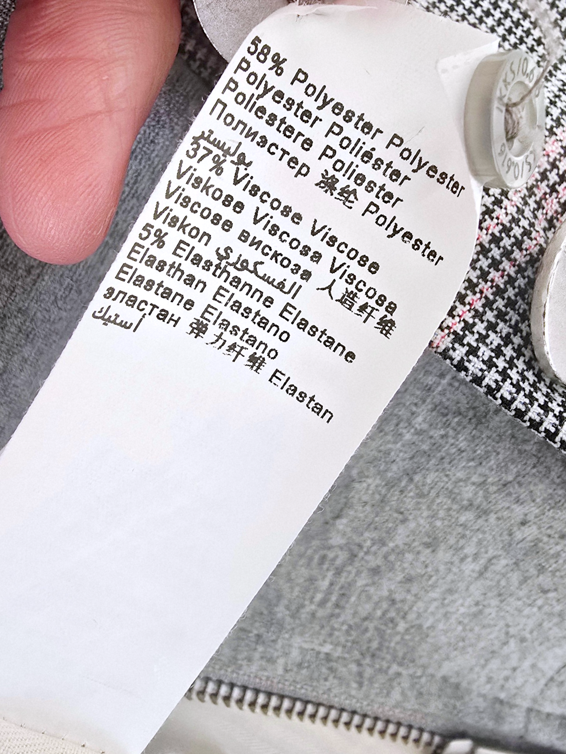 Veste à capuche à imprimé à carreaux - 𝐌𝐚𝐫𝐢𝐧𝐚𝟒𝟒𝐟𝐚𝐦𝐢𝐥𝐲