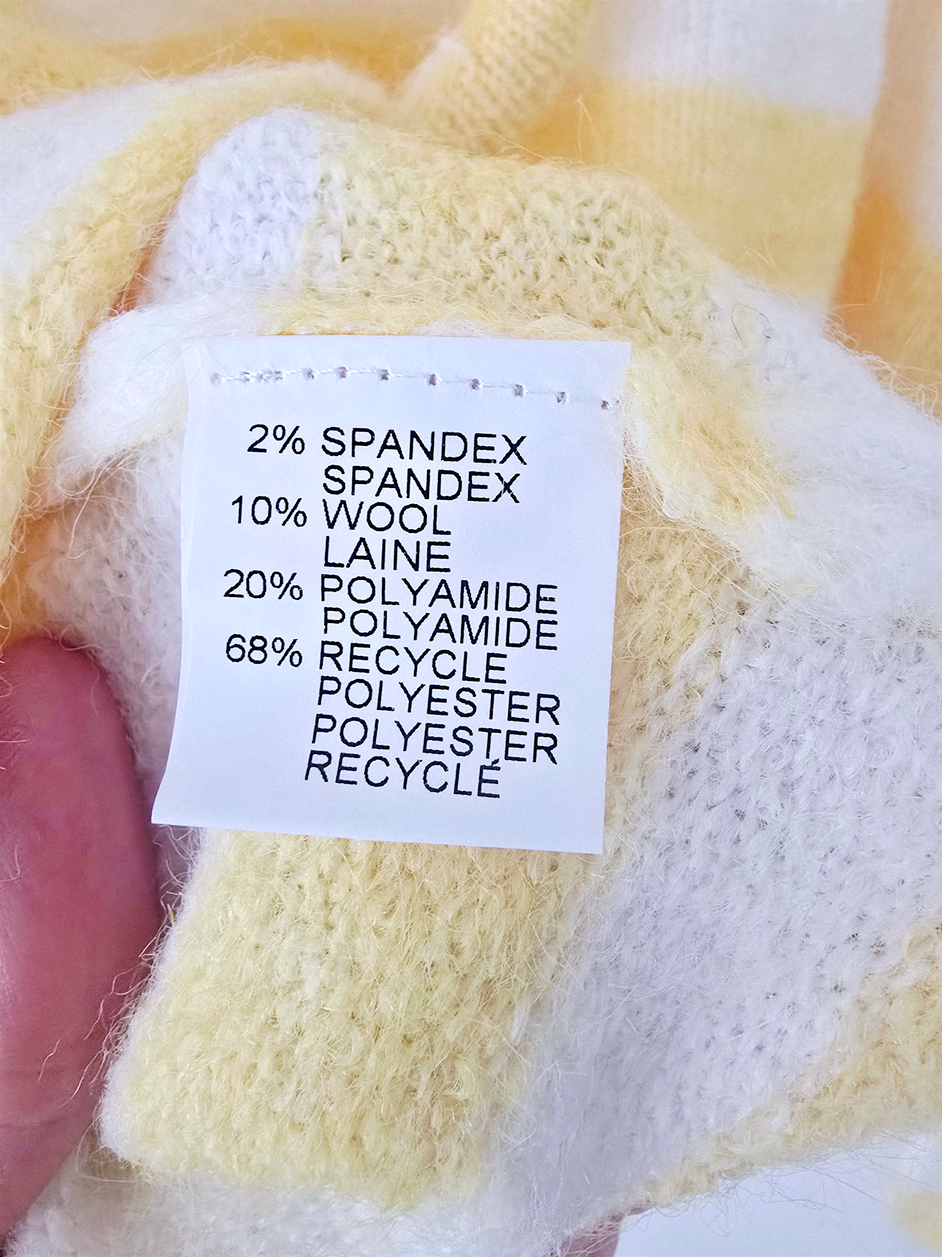 Pull rayé jaune double sens - 𝐌𝐚𝐫𝐢𝐧𝐚𝟒𝟒𝐟𝐚𝐦𝐢𝐥𝐲