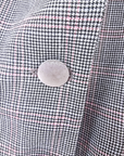 Veste à capuche à imprimé à carreaux - 𝐌𝐚𝐫𝐢𝐧𝐚𝟒𝟒𝐟𝐚𝐦𝐢𝐥𝐲