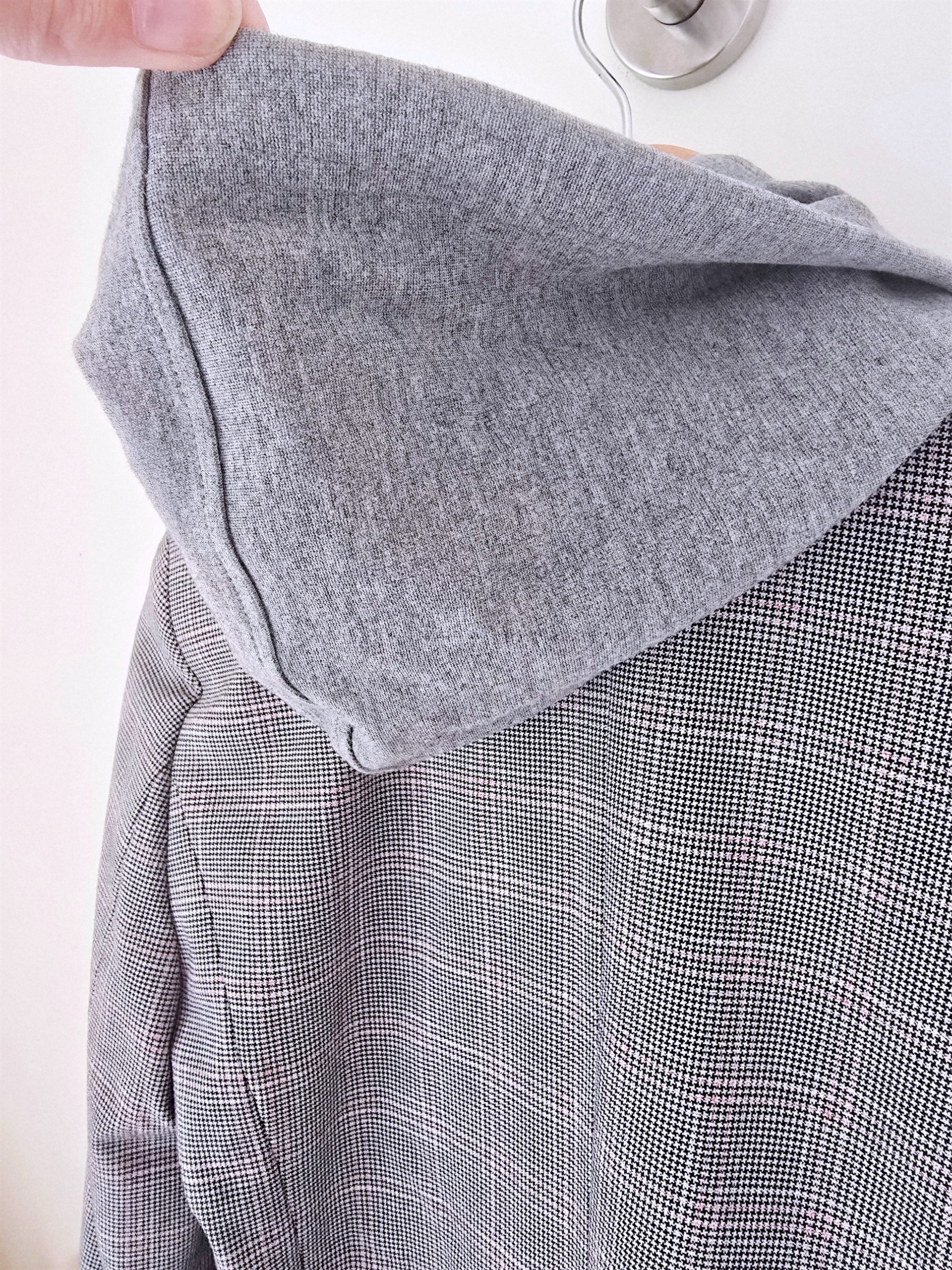 Veste à capuche à imprimé à carreaux - 𝐌𝐚𝐫𝐢𝐧𝐚𝟒𝟒𝐟𝐚𝐦𝐢𝐥𝐲